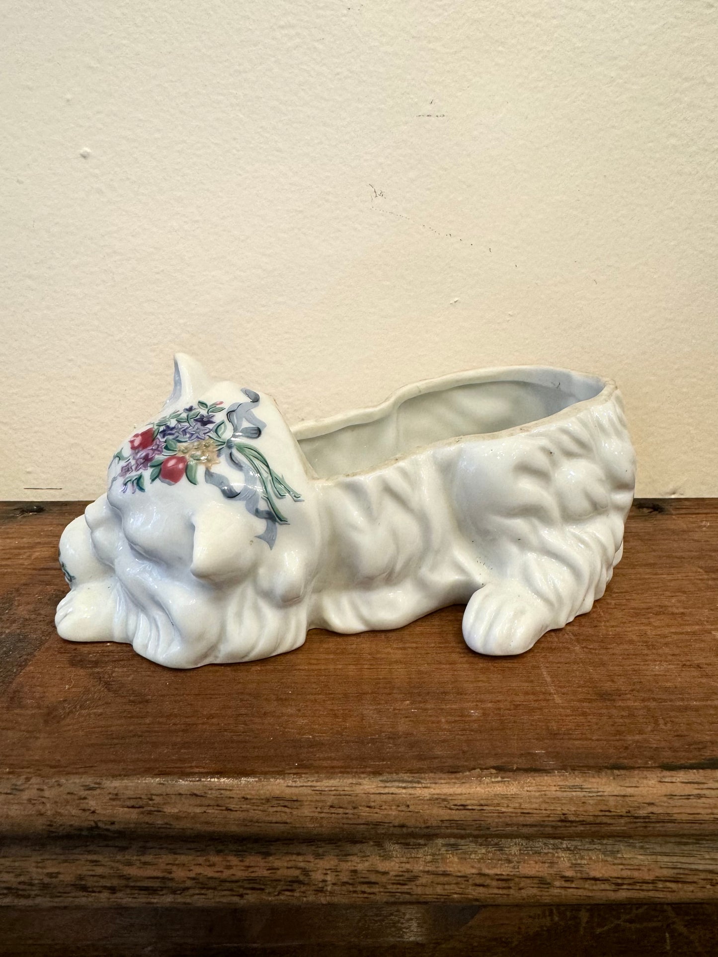 Vintage Elizabeth Arden Southern Heirlooms Ceramic Cat