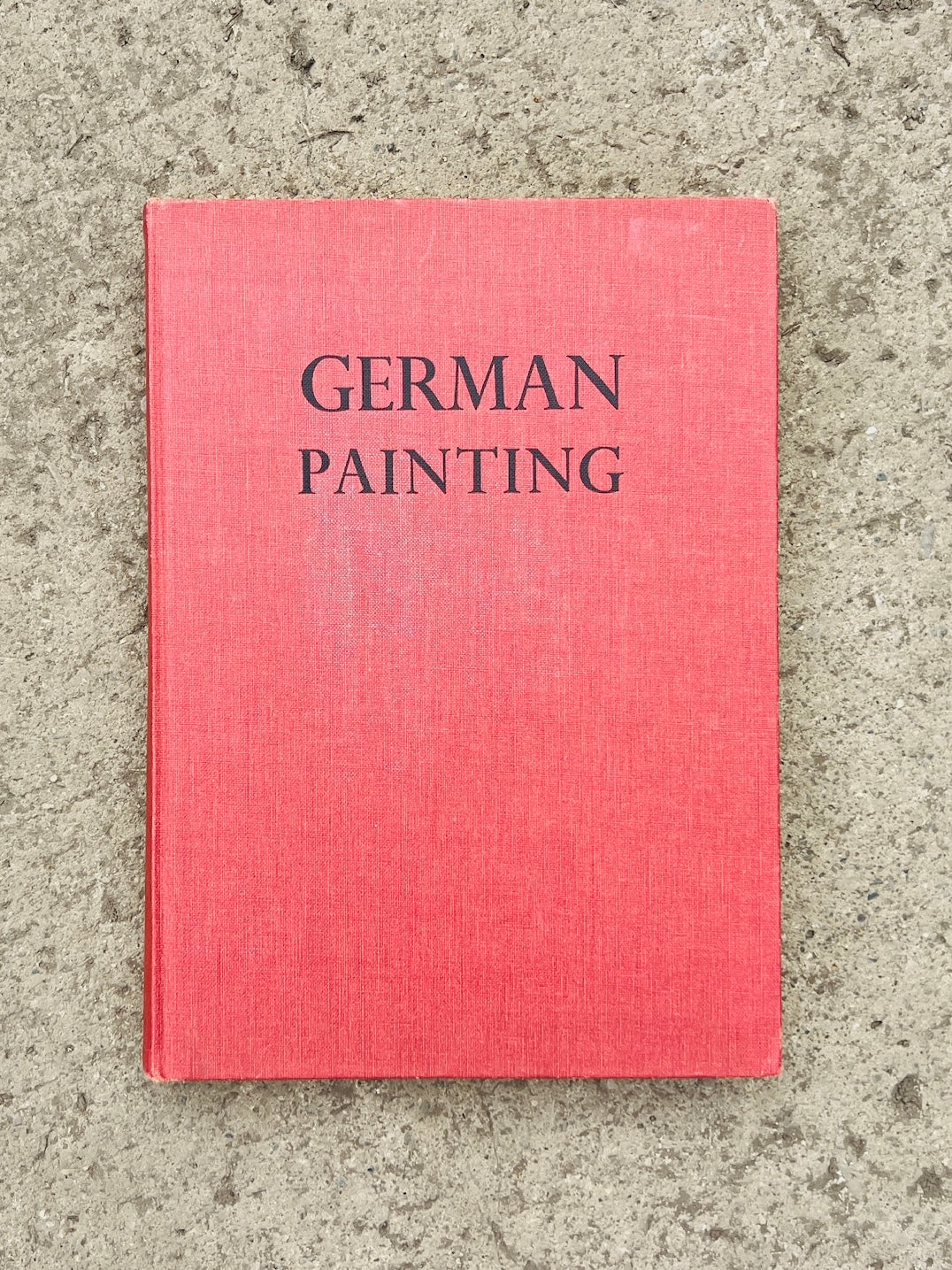 Vintage German Painting Book