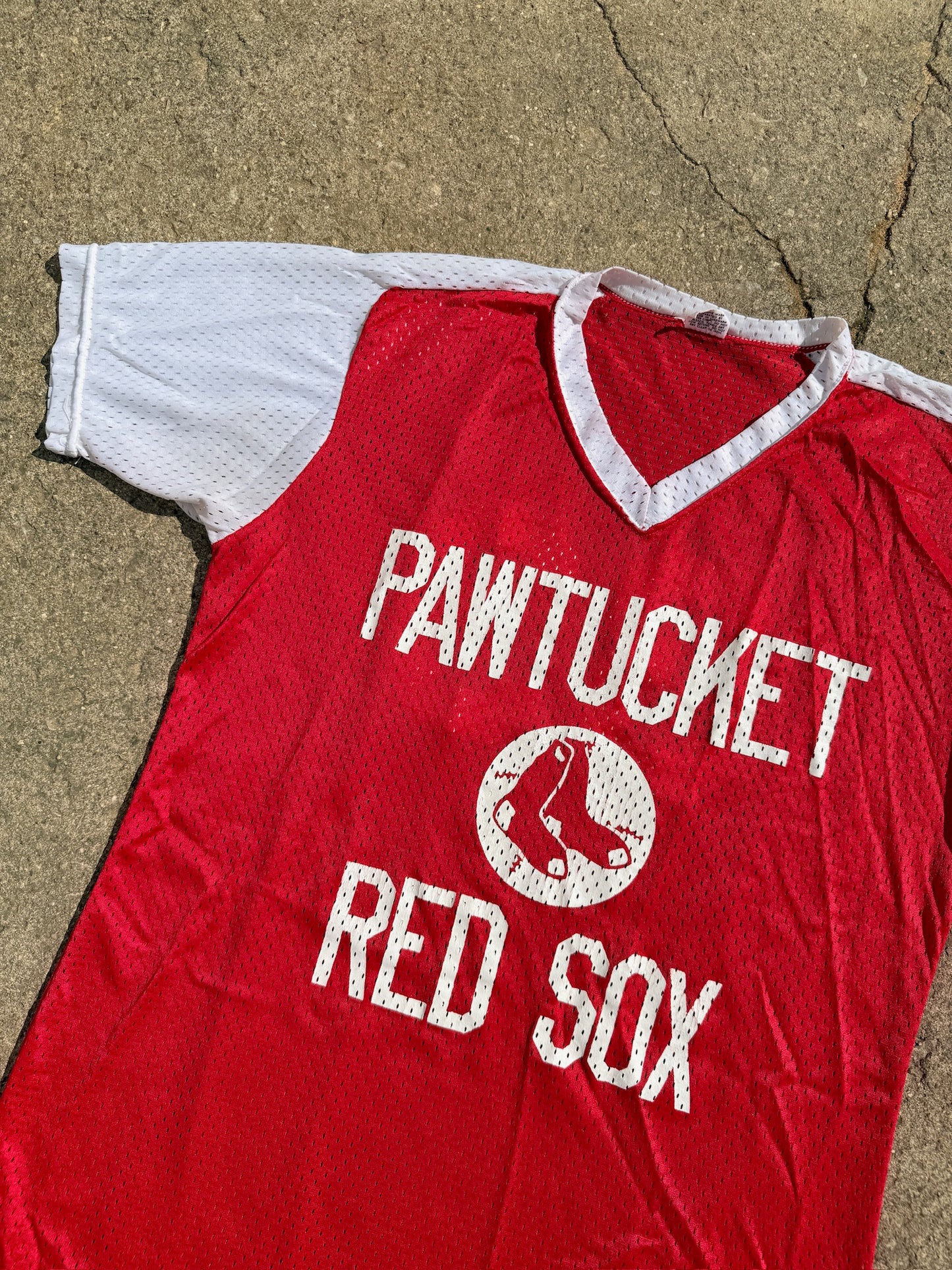 Vintage Wilson Pawtucket Red Sox #33 Mesh Baseball Jersey | Large