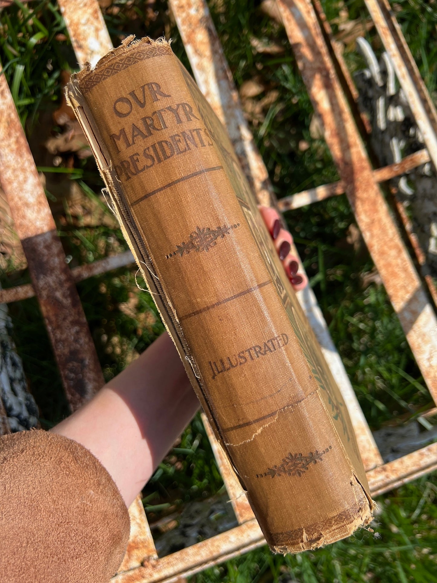 Antique 1901 Our Martyr Presidents Book