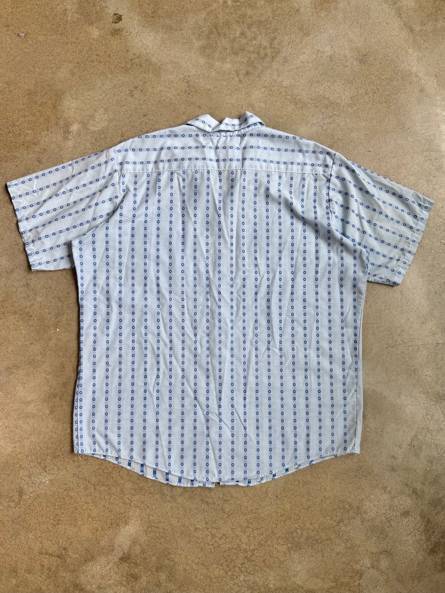 Vintage Chrysler Short Sleeve Mechanic Work Shirt | XL