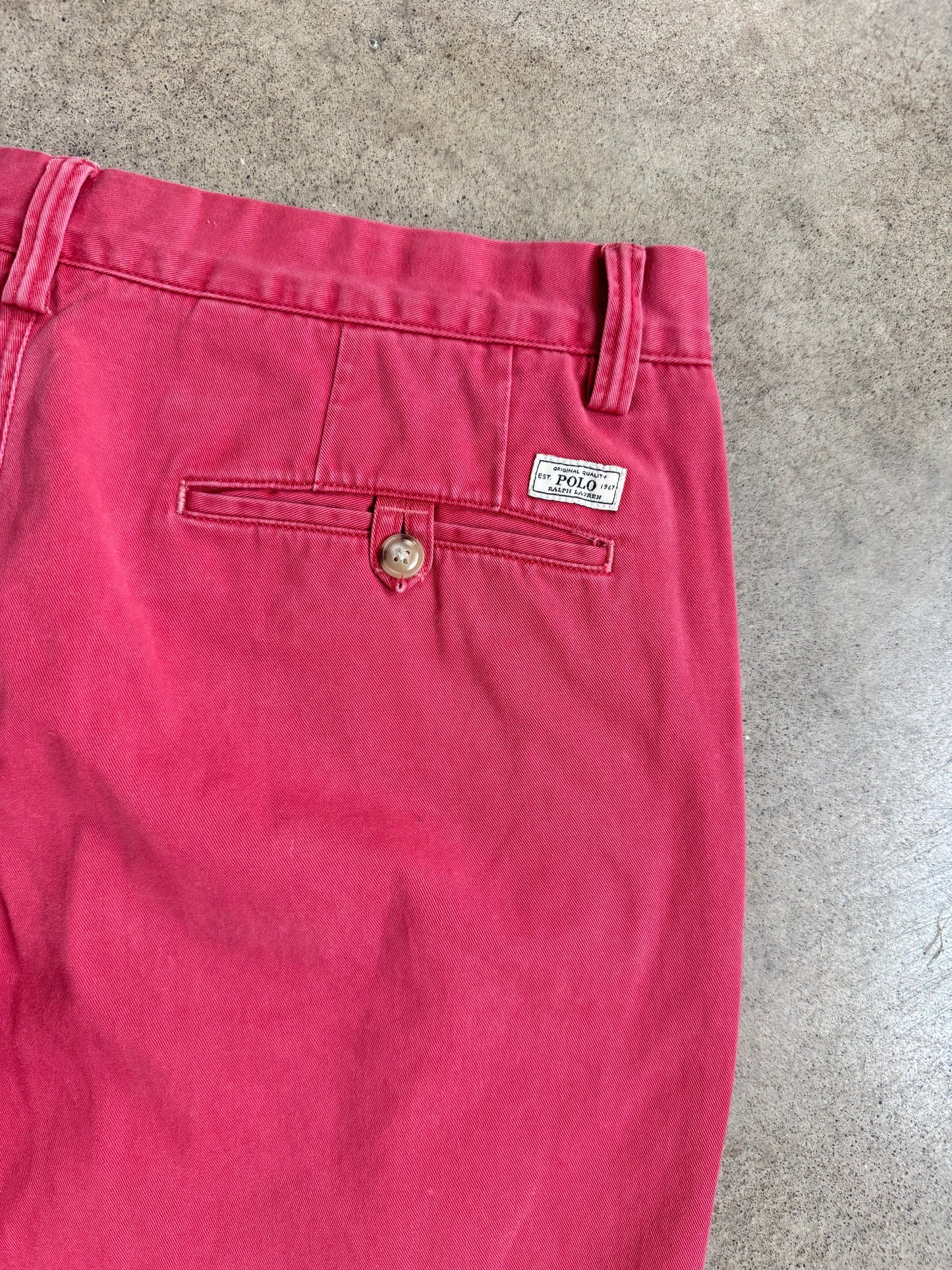 Vintage 1990s Polo Ralph Lauren Cotton Bedford Chino Pants | Waist 34”