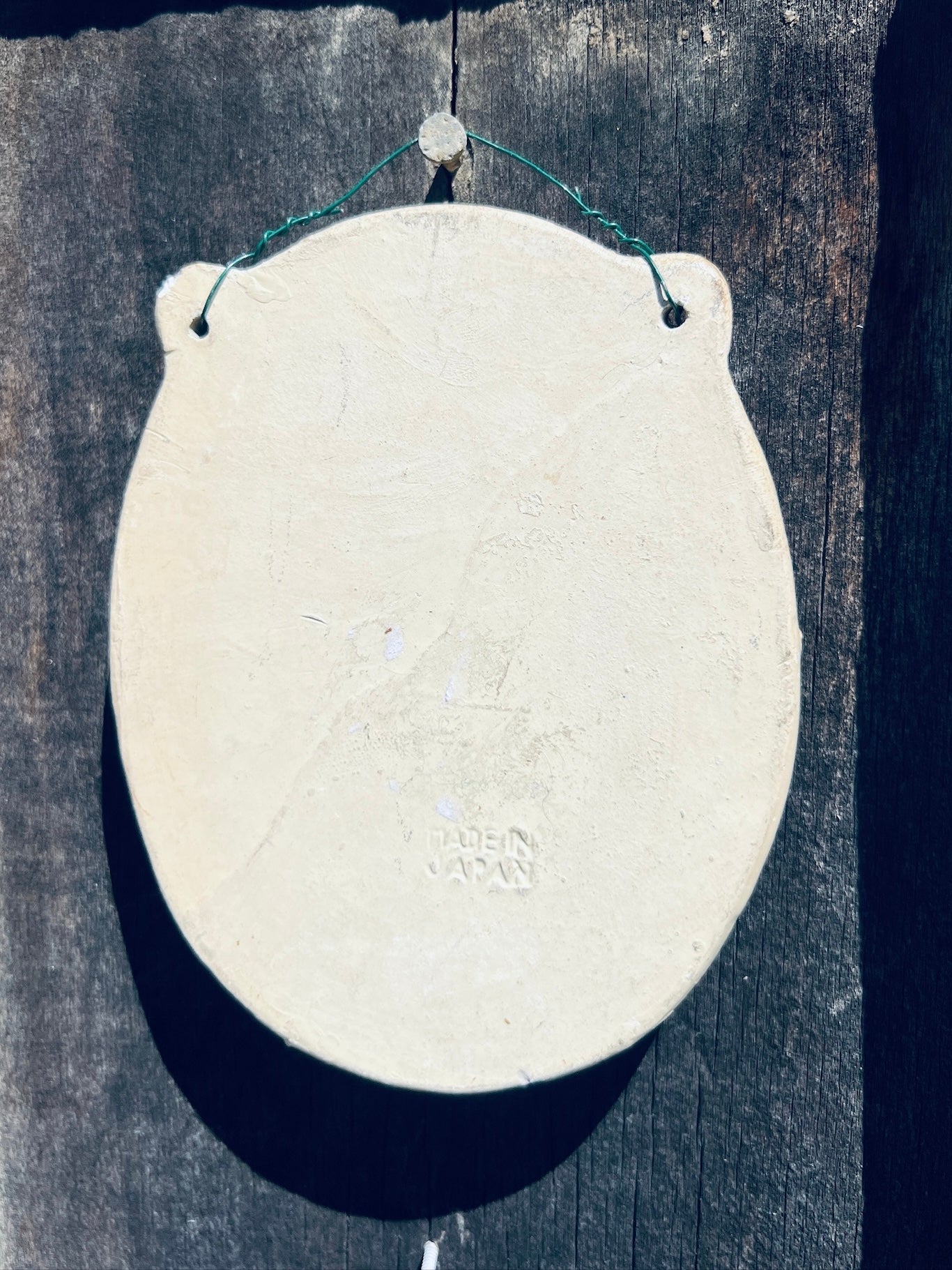 Vintage 1960s Ceramic German Countryside Wall Hangings | Set of 2