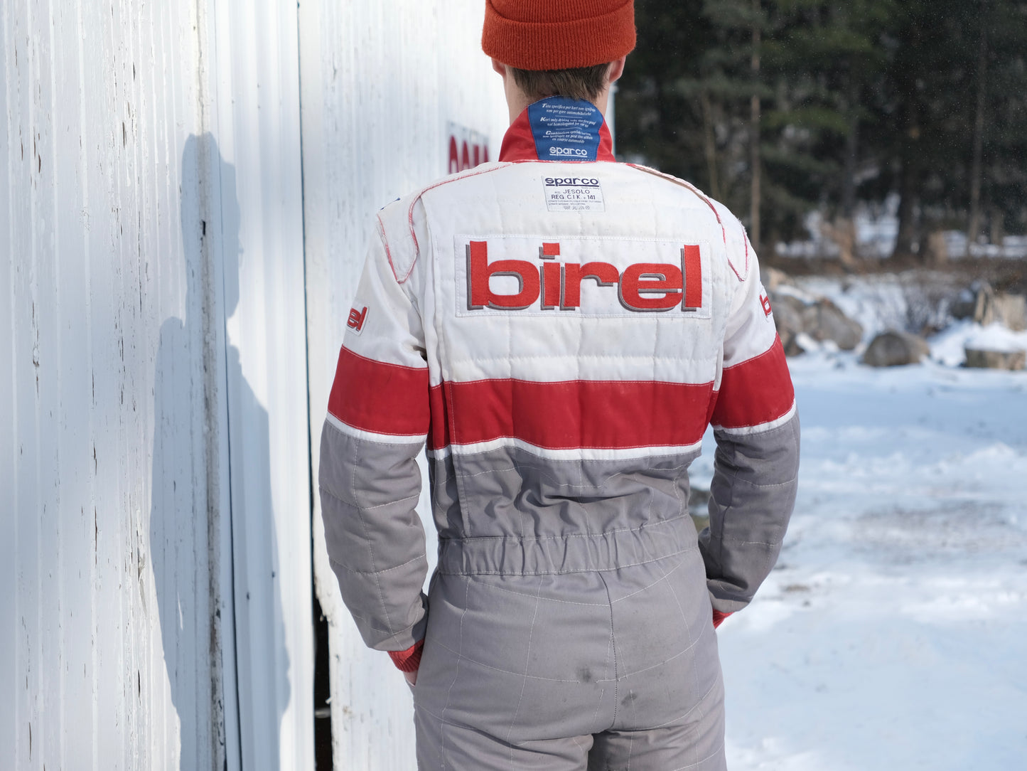 Vintage Sparco Racing Two-Tone Patched Jumpsuit | Large