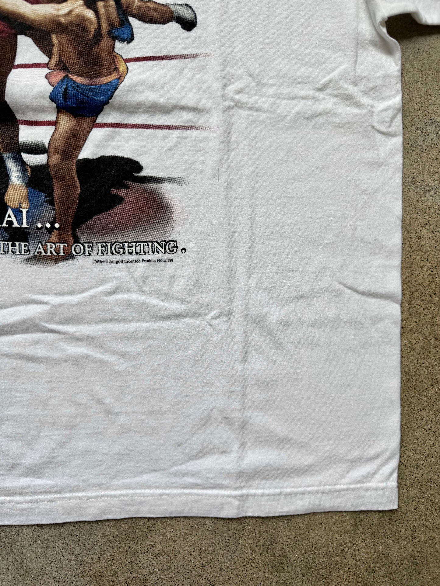 Vintage Joligolf Thailand Muay Thai Graphic Tee | XL