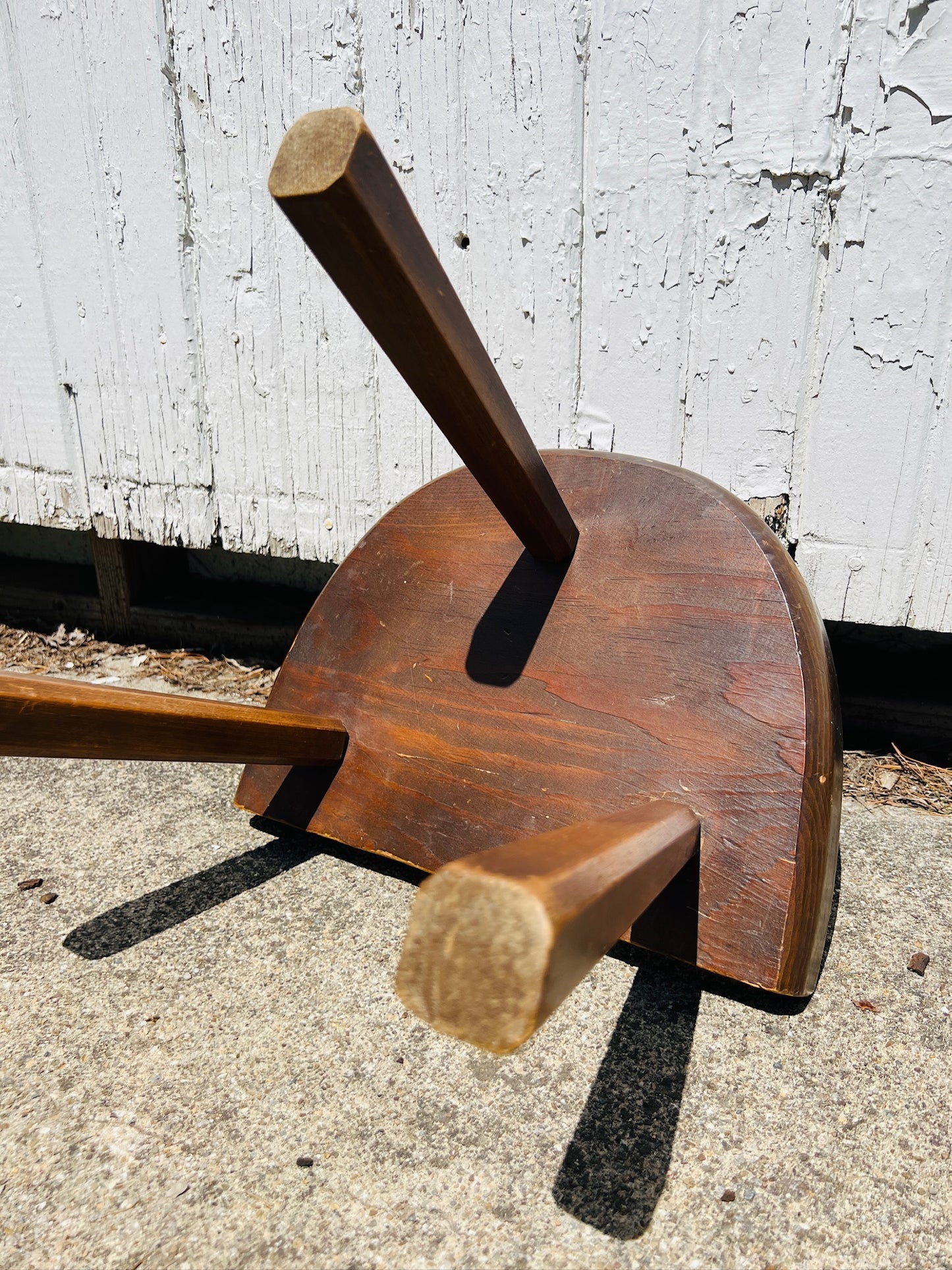 Primitive Wood Milking Stool