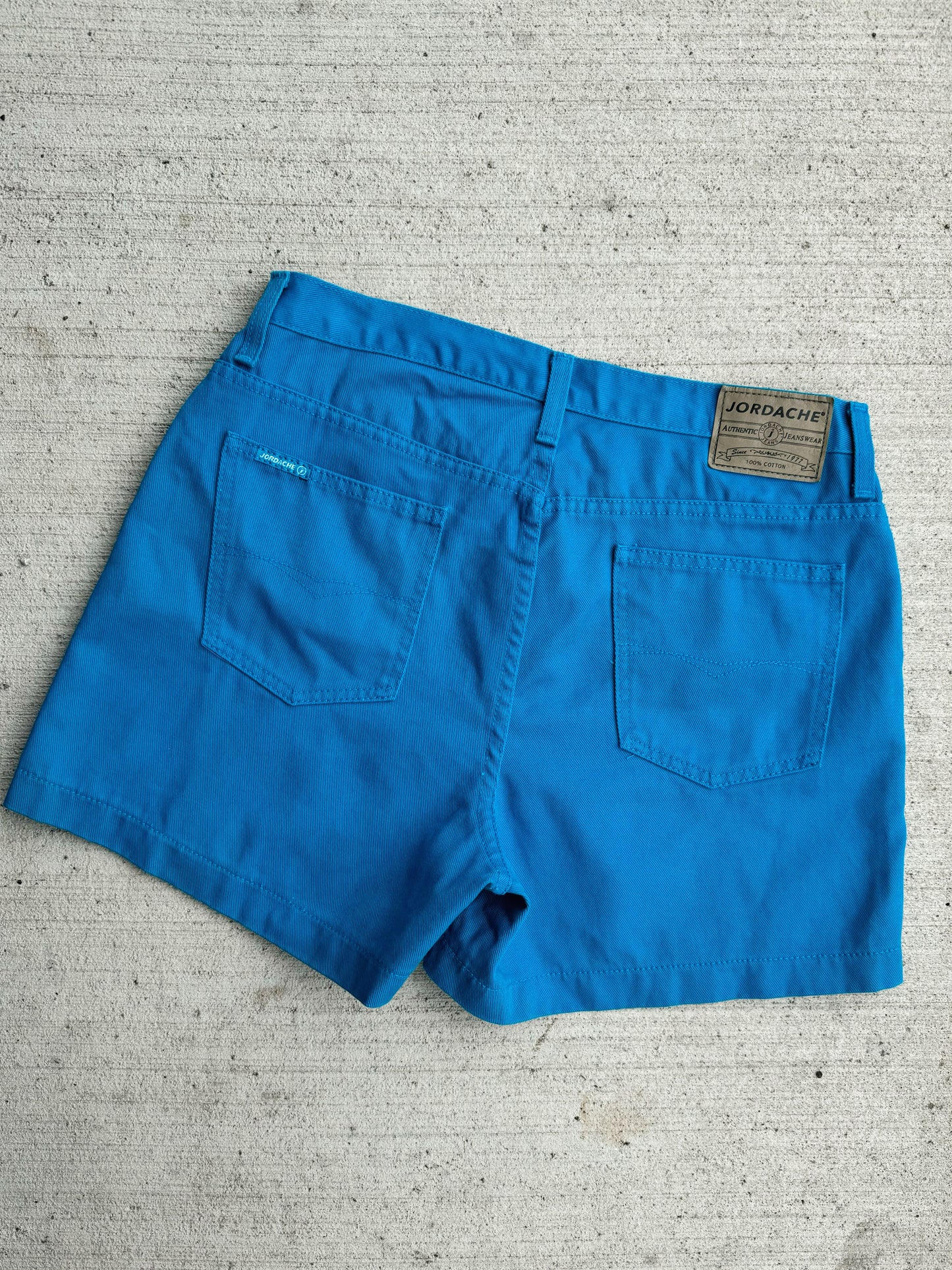 Vintage 1980s/90s Jordache Blue Twill Shorts | Large