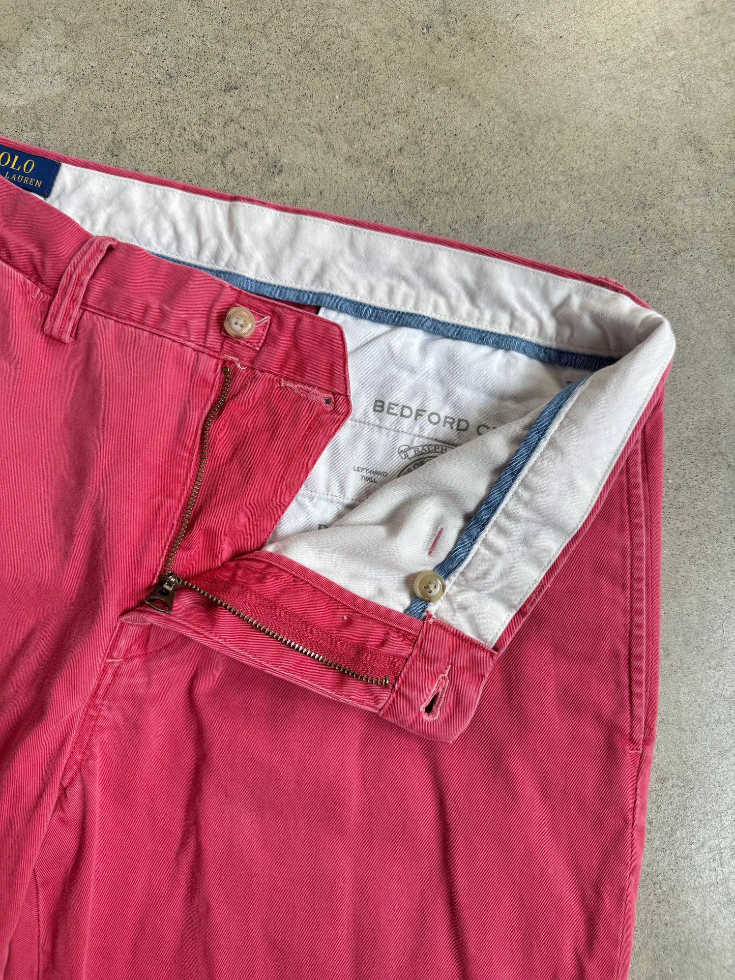 Vintage 1990s Polo Ralph Lauren Cotton Bedford Chino Pants | Waist 34”