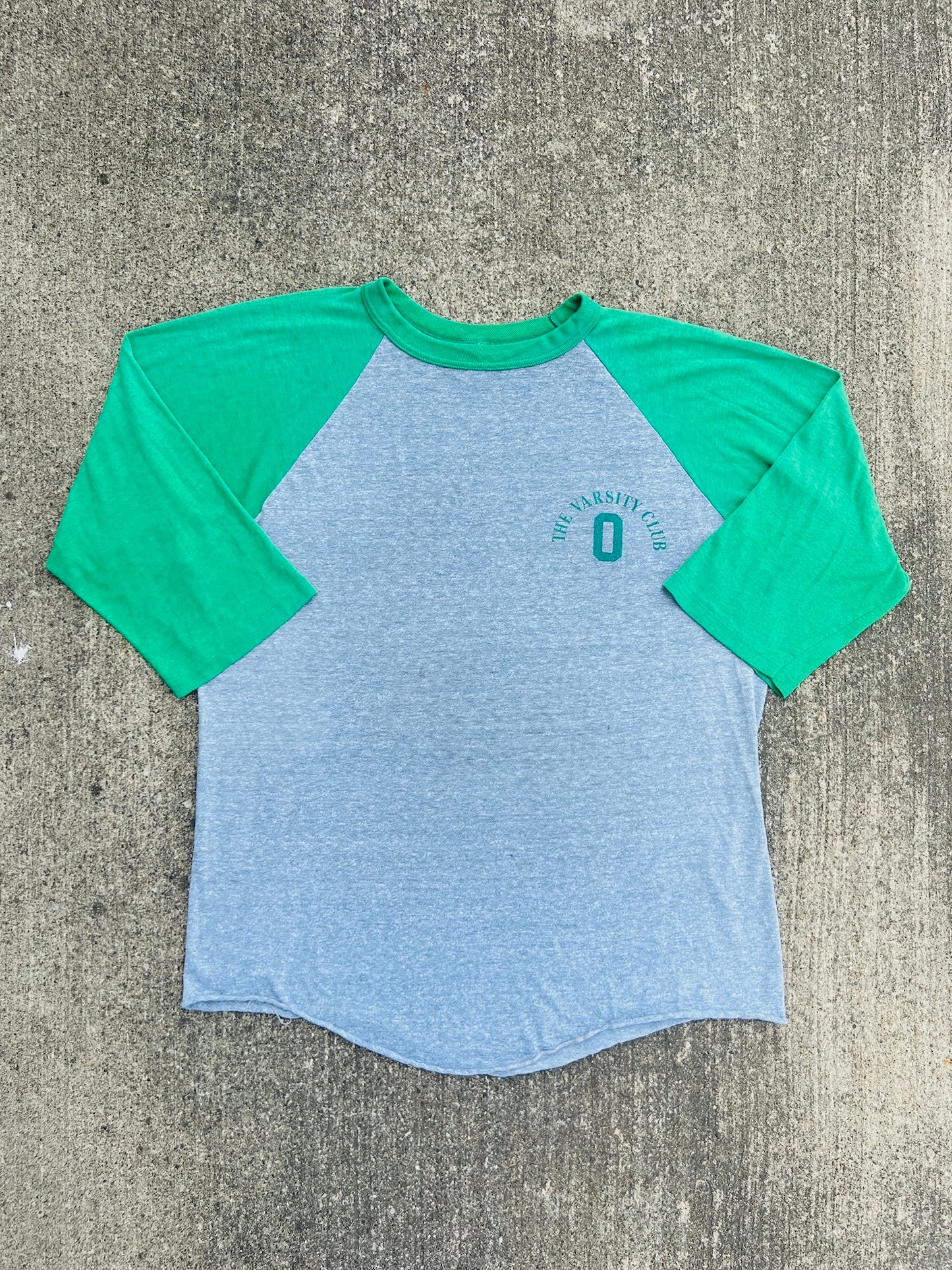 Vintage 1970s/80s Ohio State The Varsity Club Raglan Tee | XL