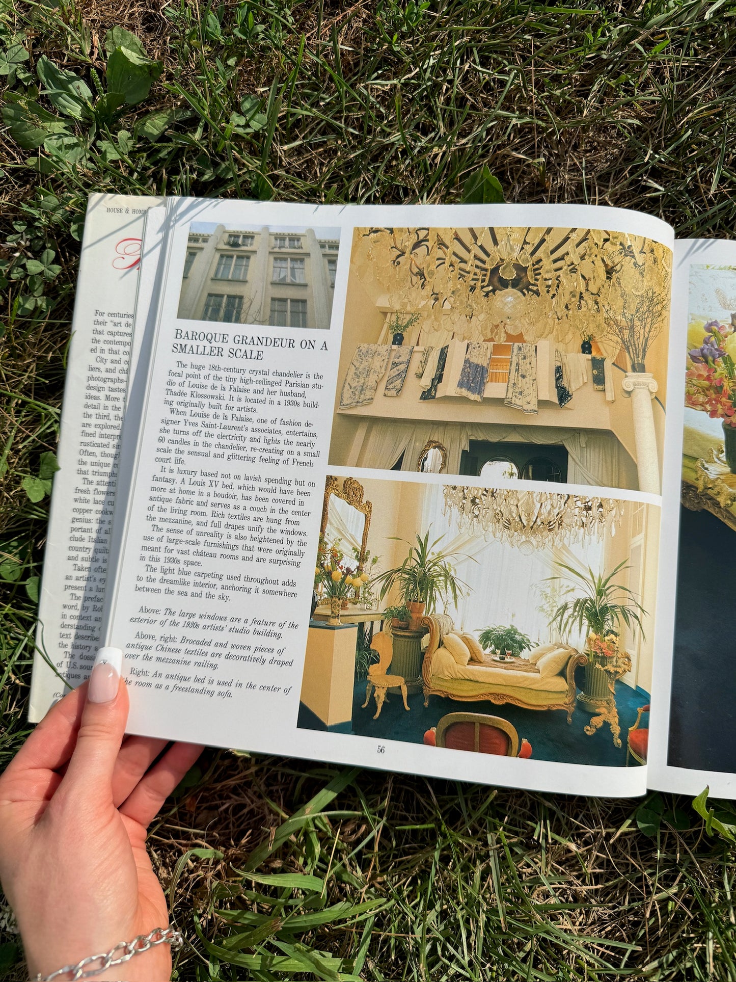 French Style Hardcover Book