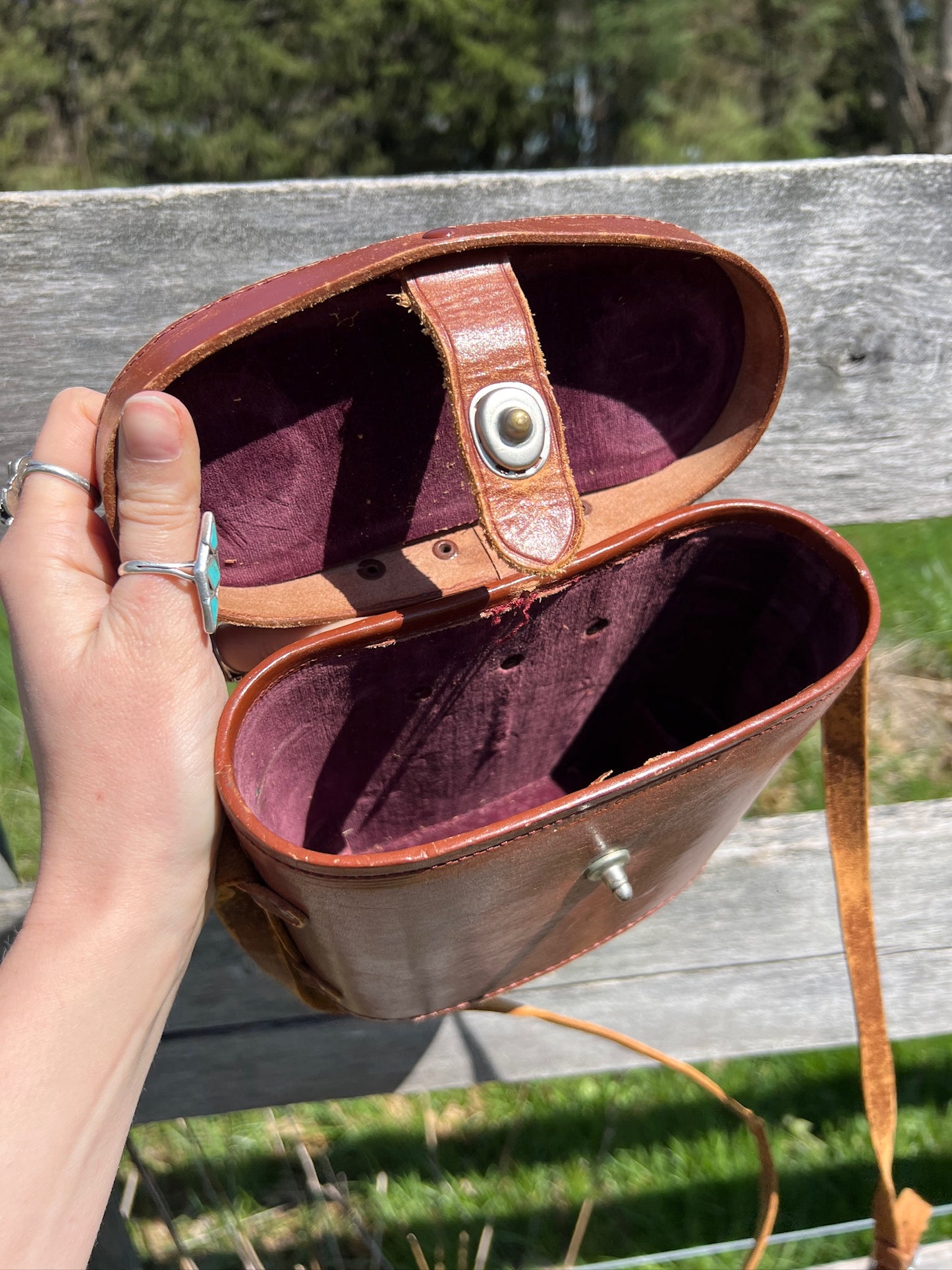 Vintage Asterette Binoculars + WWII Case
