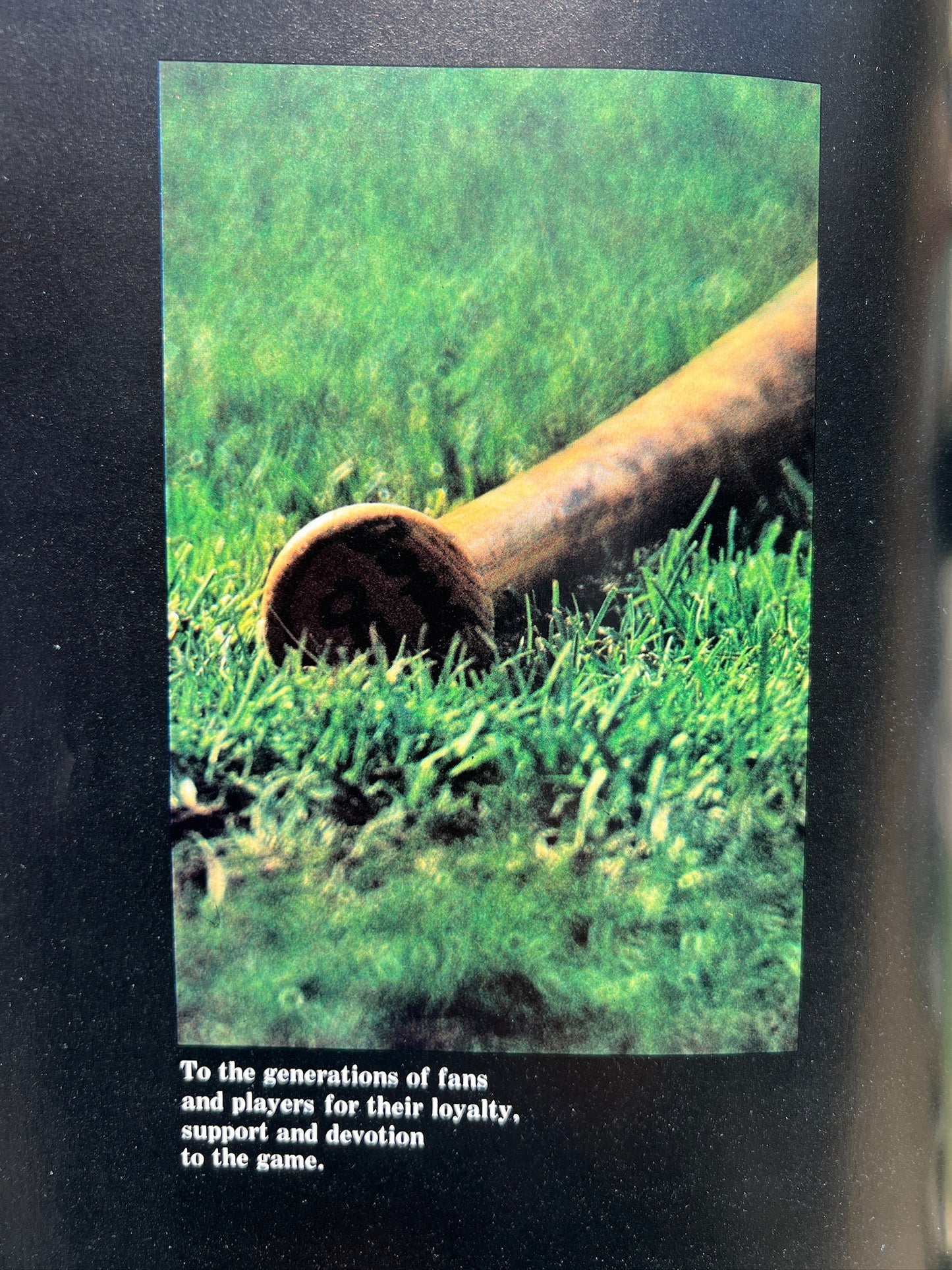 Vintage The Game & The Glory Hardcover Book
