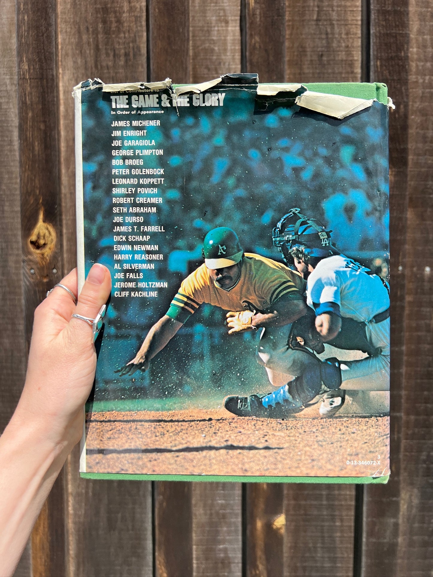 Vintage The Game & The Glory Hardcover Book