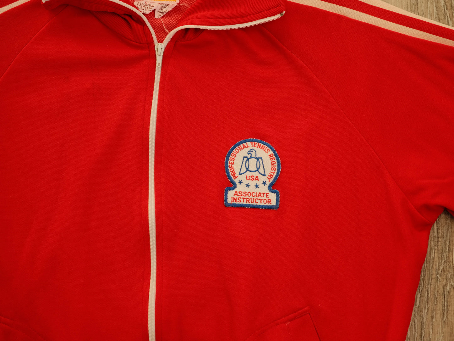 Vintage Ascot Sportswear PTR Zip-Up Tennis Jacket | Large