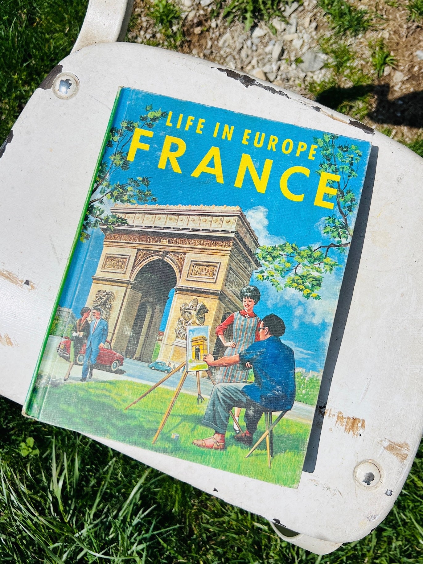 Vintage 1960s Life in Europe: France Book