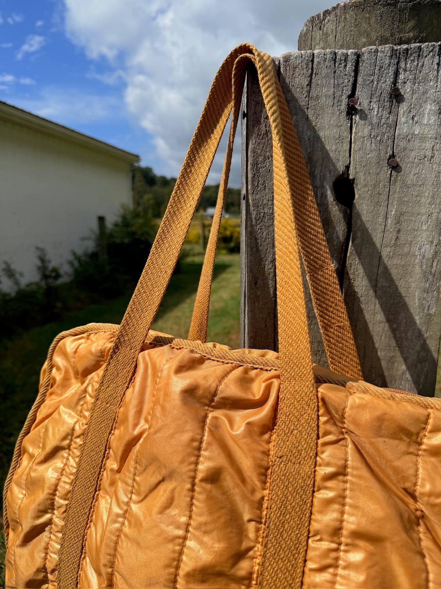 Vintage 1980s Jetbag By Astro-Sac Quilted Duffle Bag
