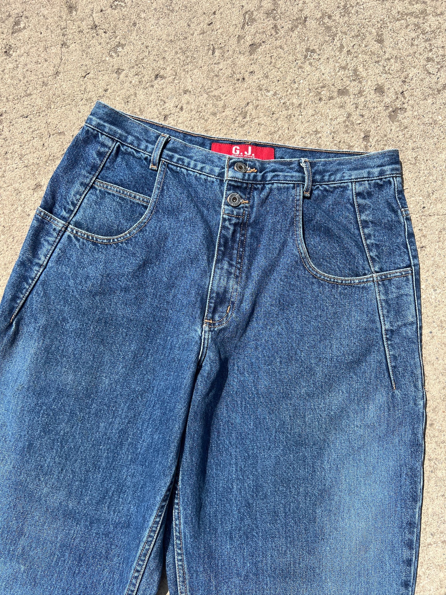 Vintage 1990s Guess High Waisted Tapered Jeans | Waist 34”