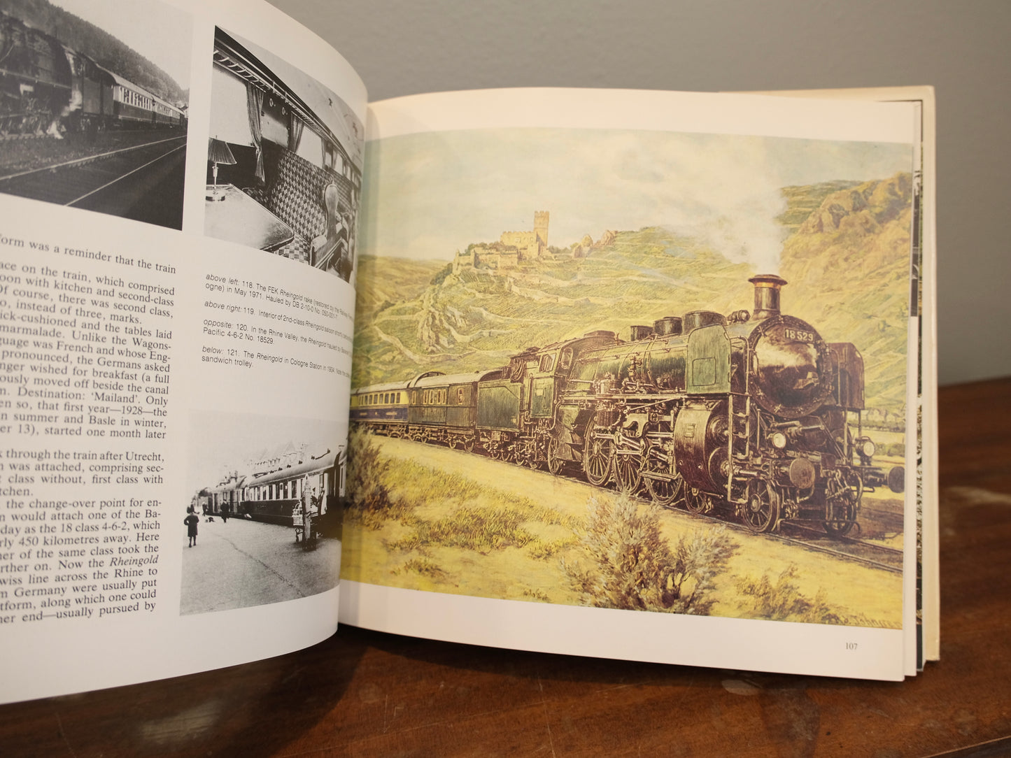 Vintage Luxury Trains Hardcover Book
