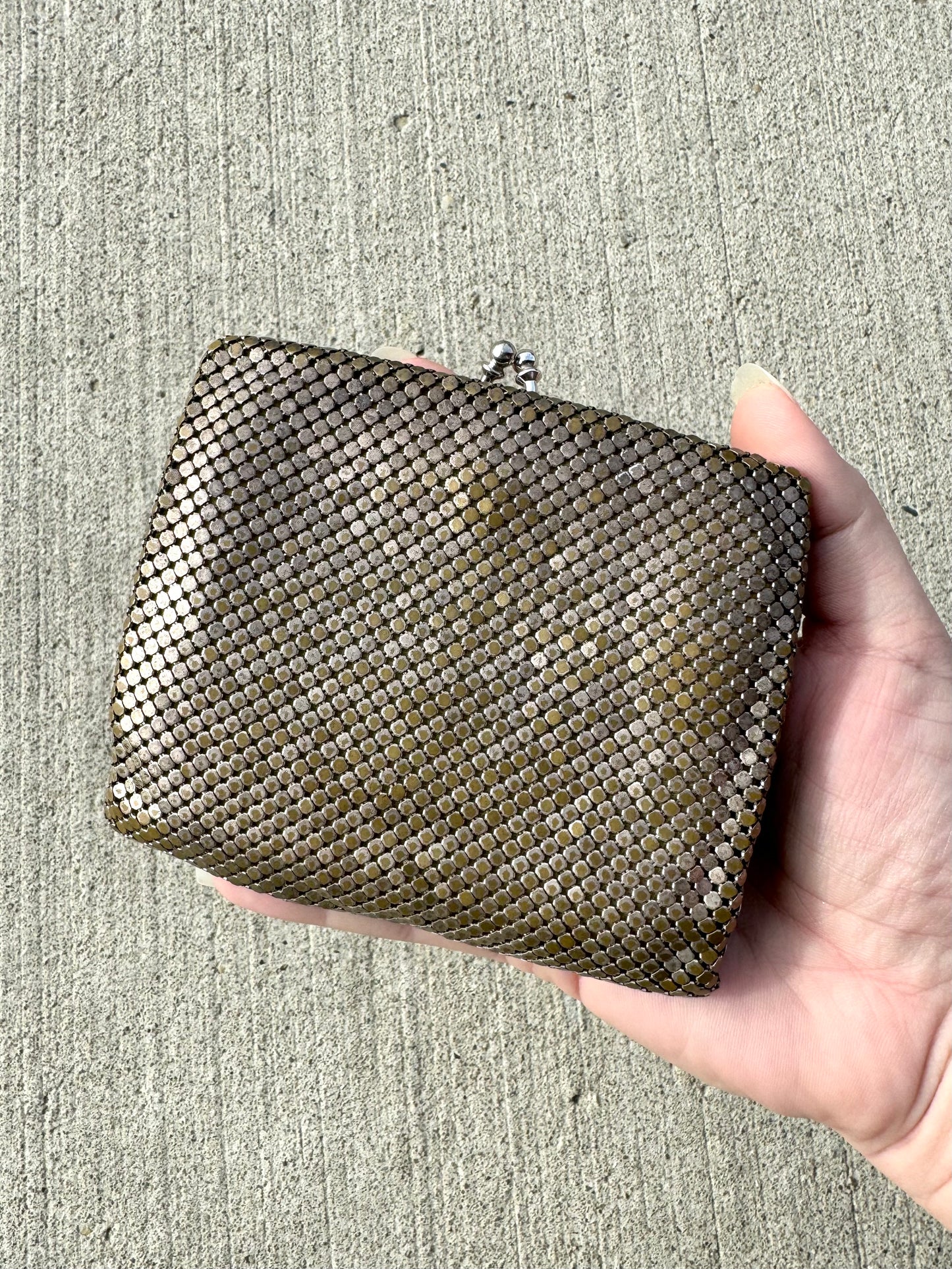 Vintage 1950s Whiting & Davis Chainmail Wallet