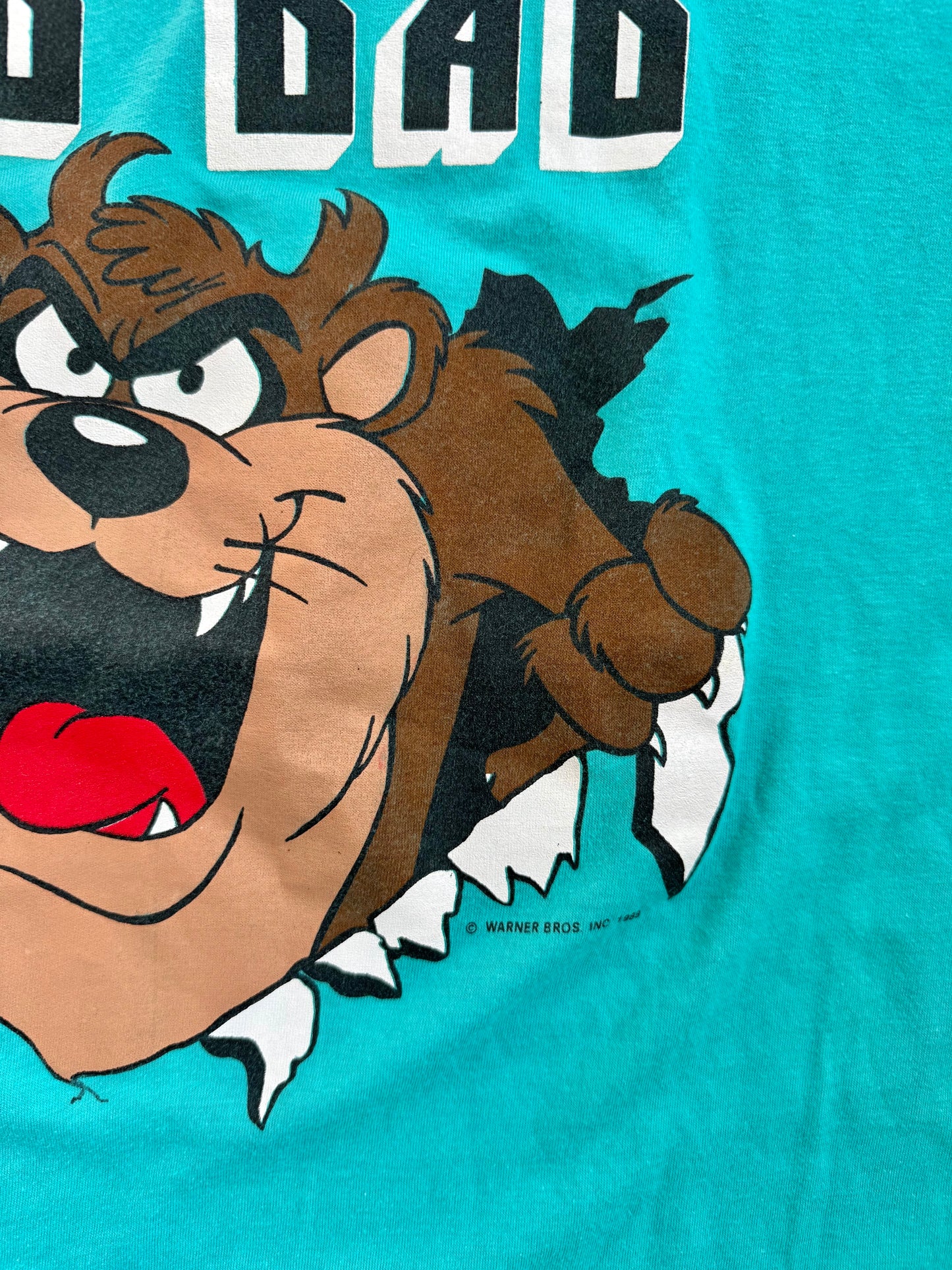 Vintage 1980s “One Bad Dad” Taz Cartoon Graphic Tee | XL