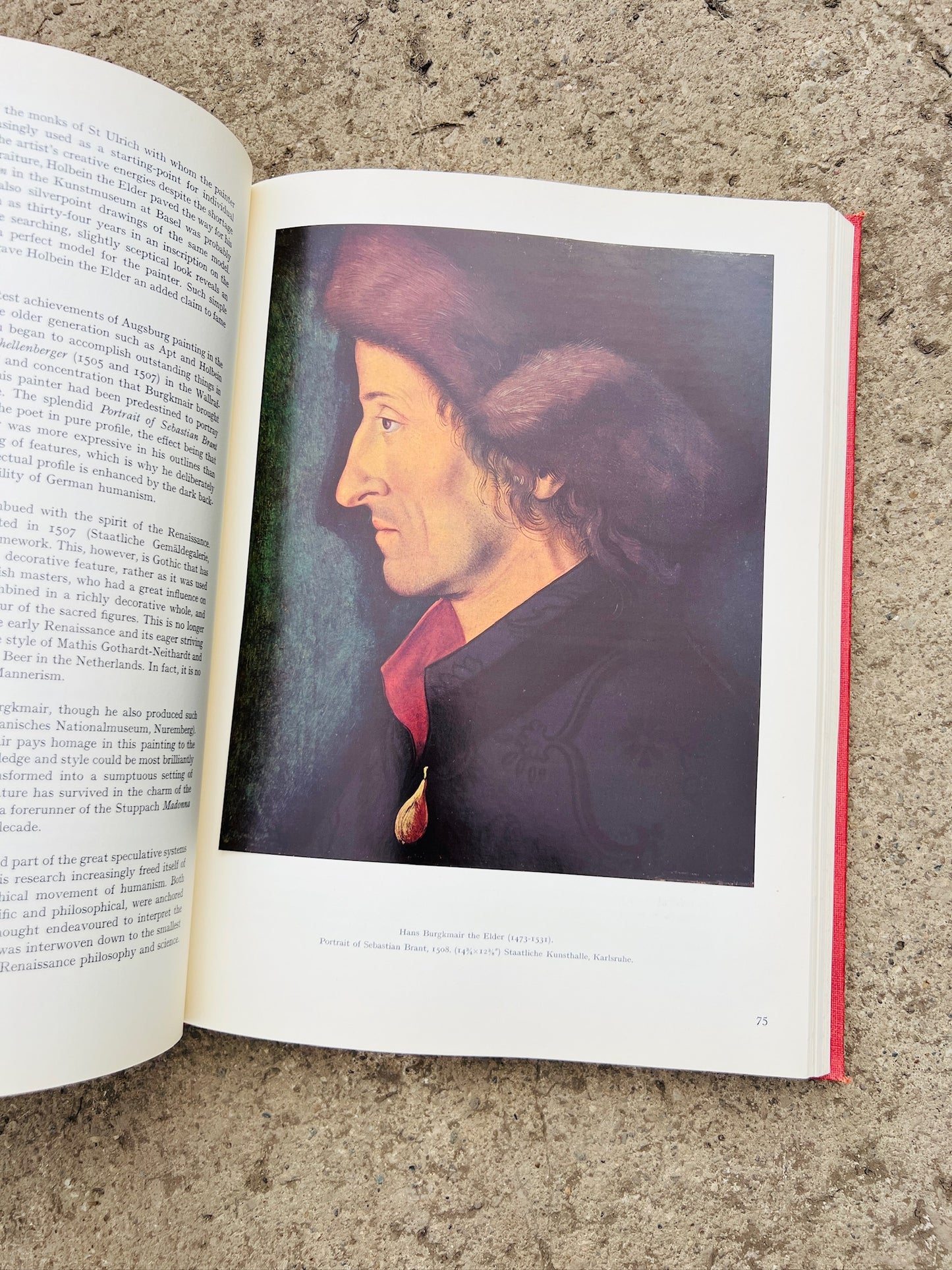 Vintage German Painting Book