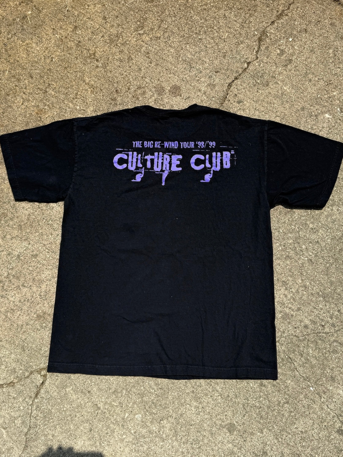 Vintage 1998 Culture Club The Big Rewind Tour Band Tee | Large