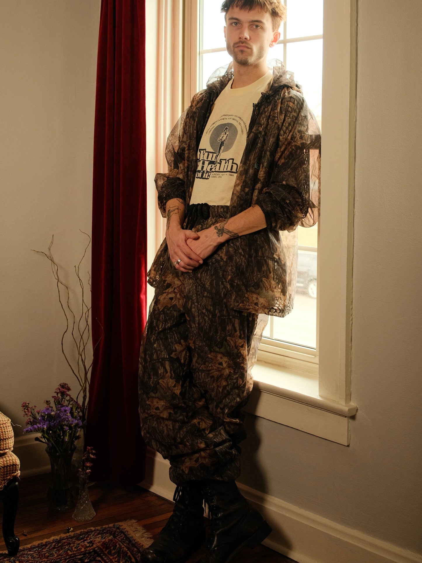 Shannon’s Bug Tamer Camoflauge Mesh Suit | XL