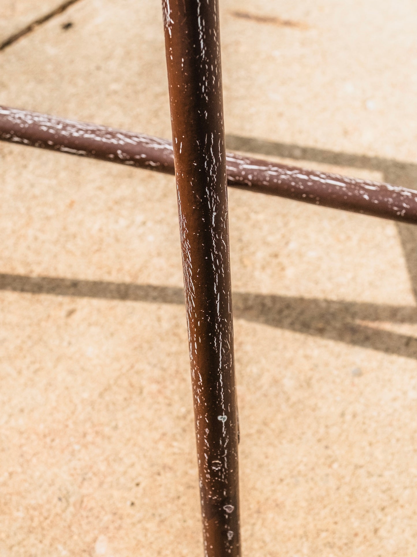 Antique Handmade Folk Art Plant Stand