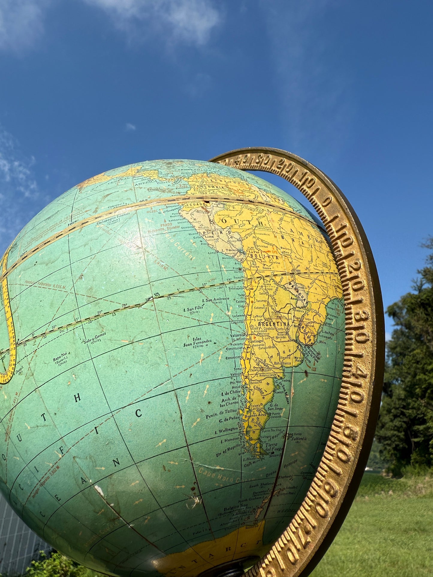 Vintage 1930s/40s Cram’s Universal 9 Inch Globe