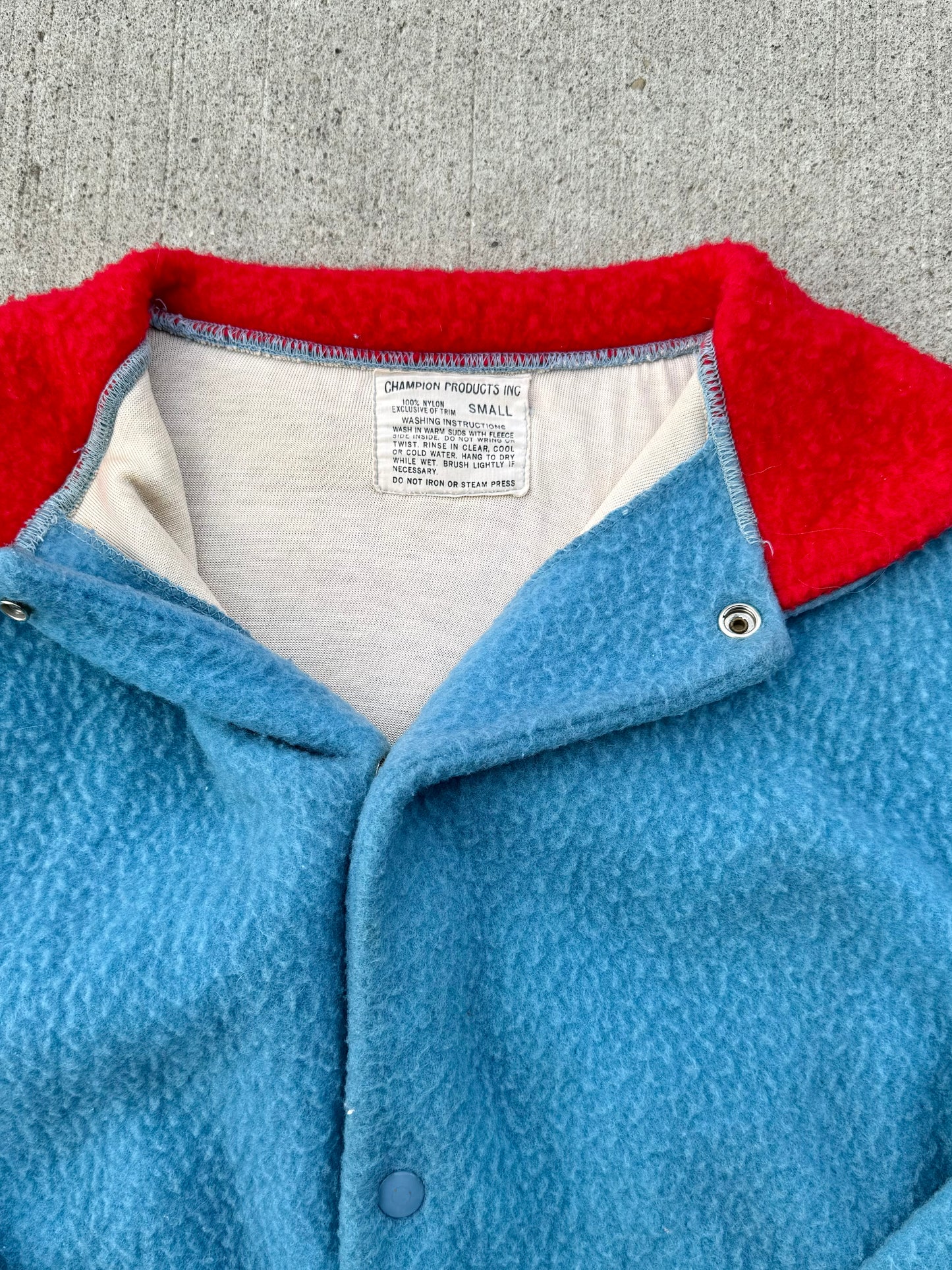 Vintage 1970s Champion St. Joseph Vikings Varsity Jacket | Small