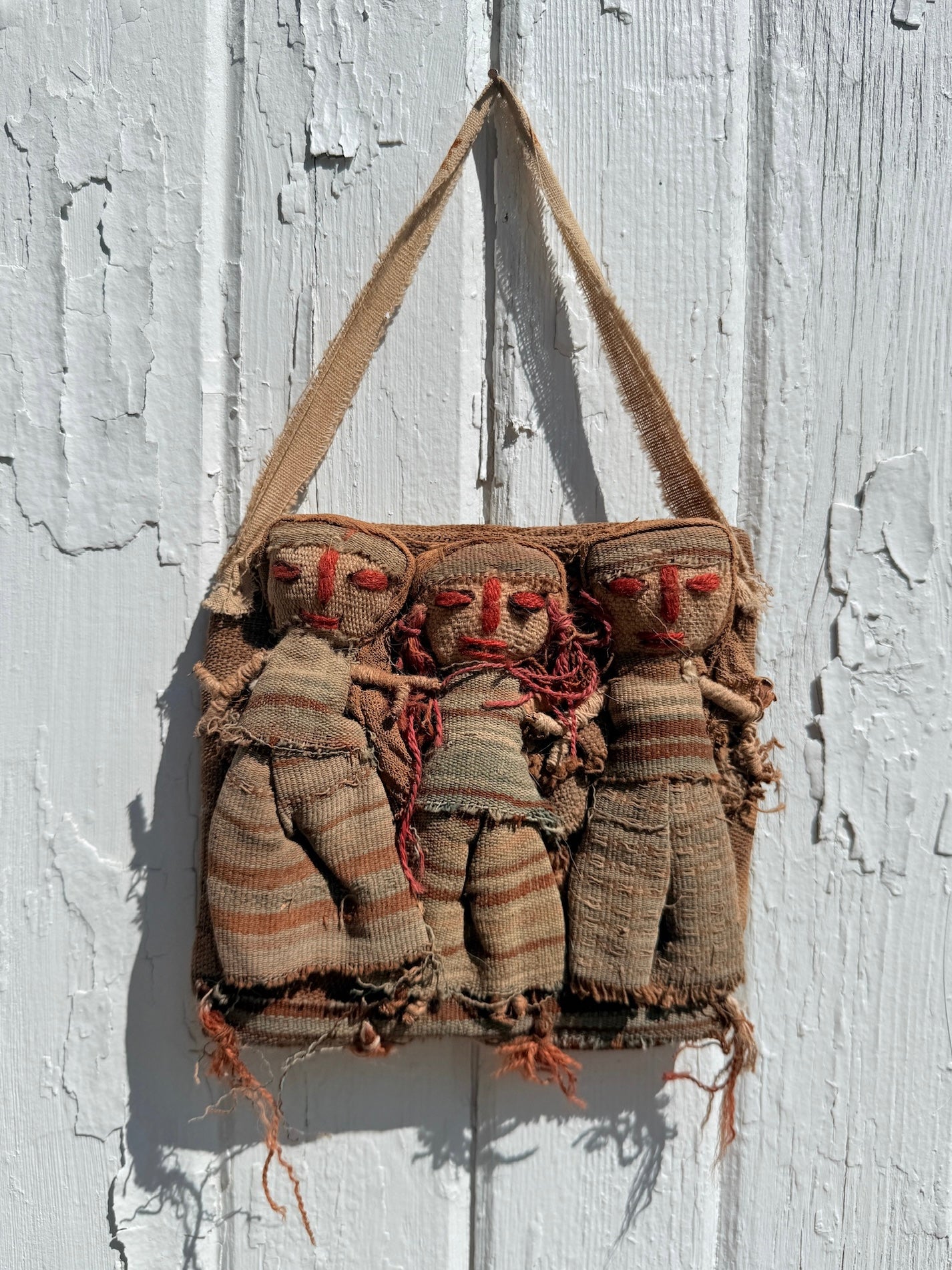 Antique Peruvian Chancay Folk Burial Doll