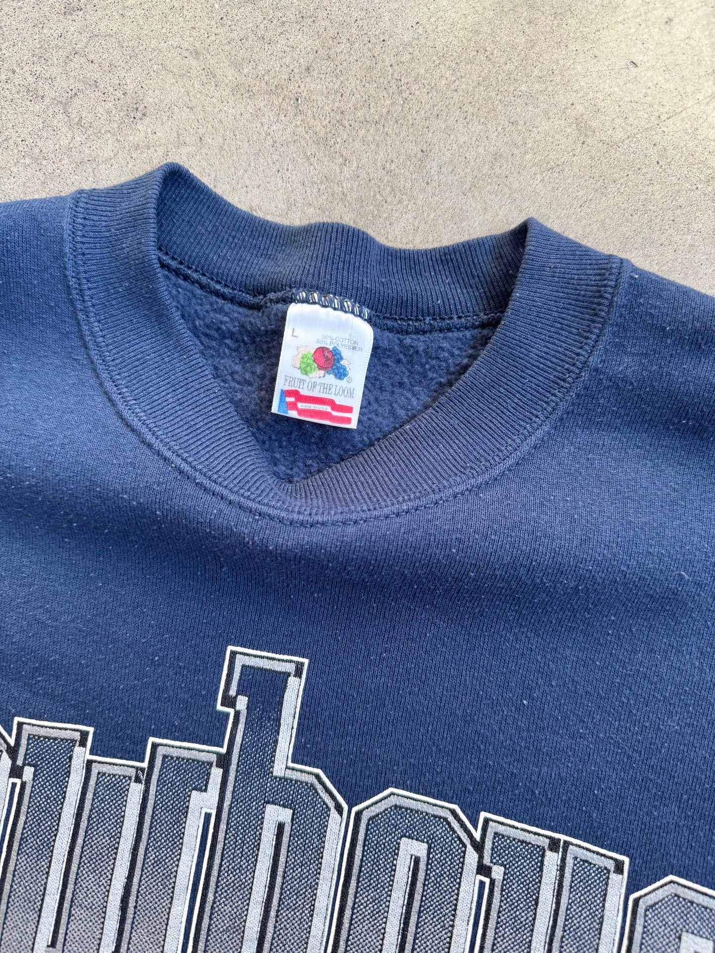 Vintage 1990s Dallas Cowboys Crewneck Sweatshirt | Large