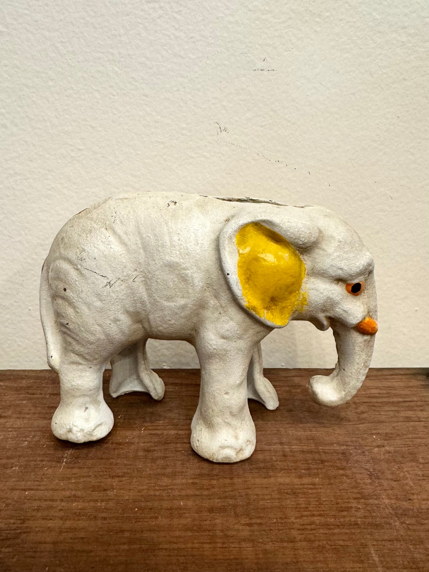 Antique Cast Iron Elephant Piggy Bank