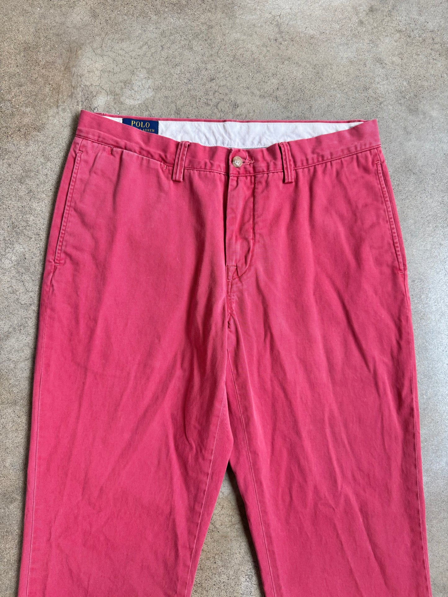 Vintage 1990s Polo Ralph Lauren Cotton Bedford Chino Pants | Waist 34”