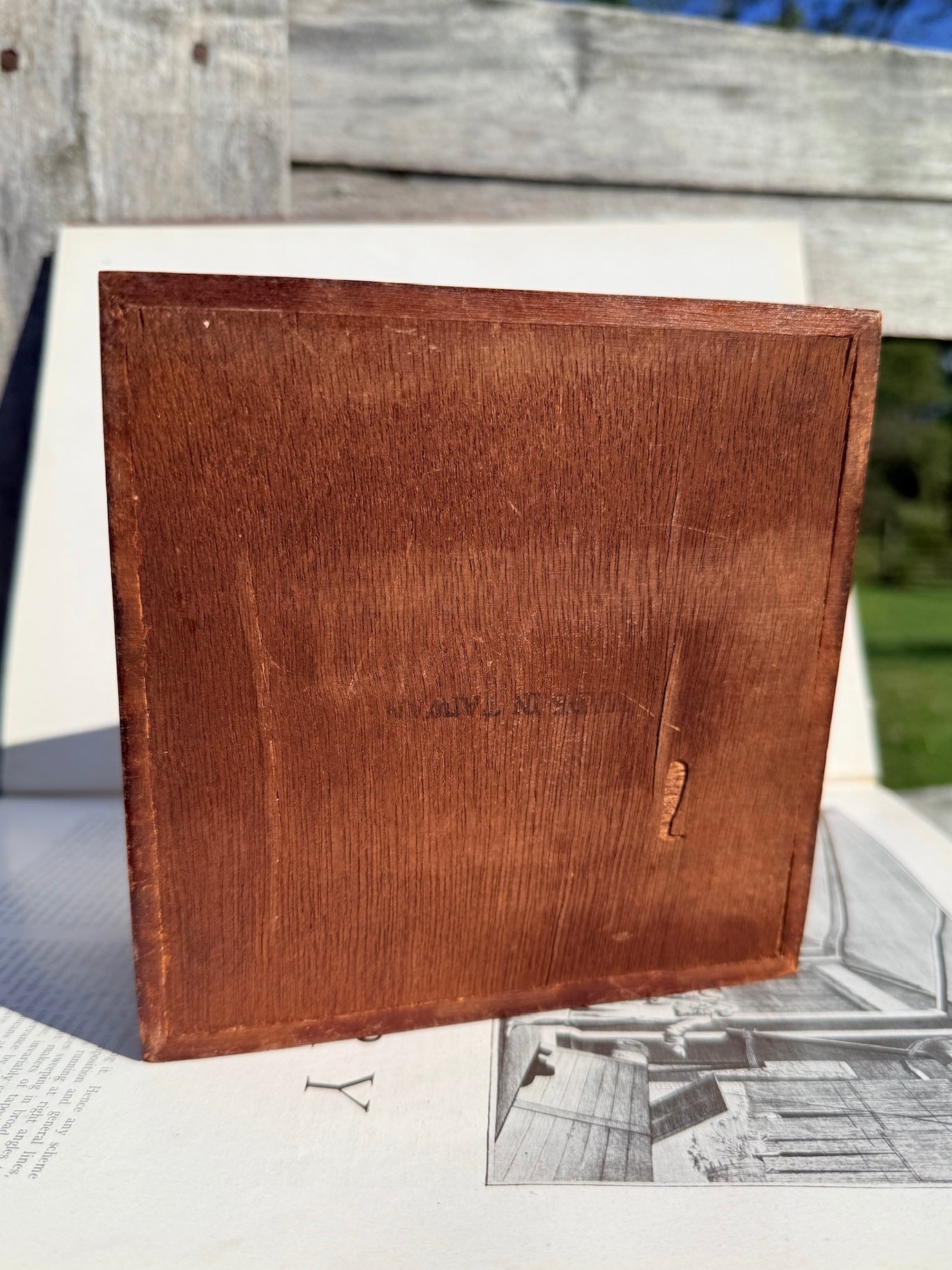 Vintage 1970s Holly Hobbie "Bonnie" Tile Top Wooden Jewelry Box