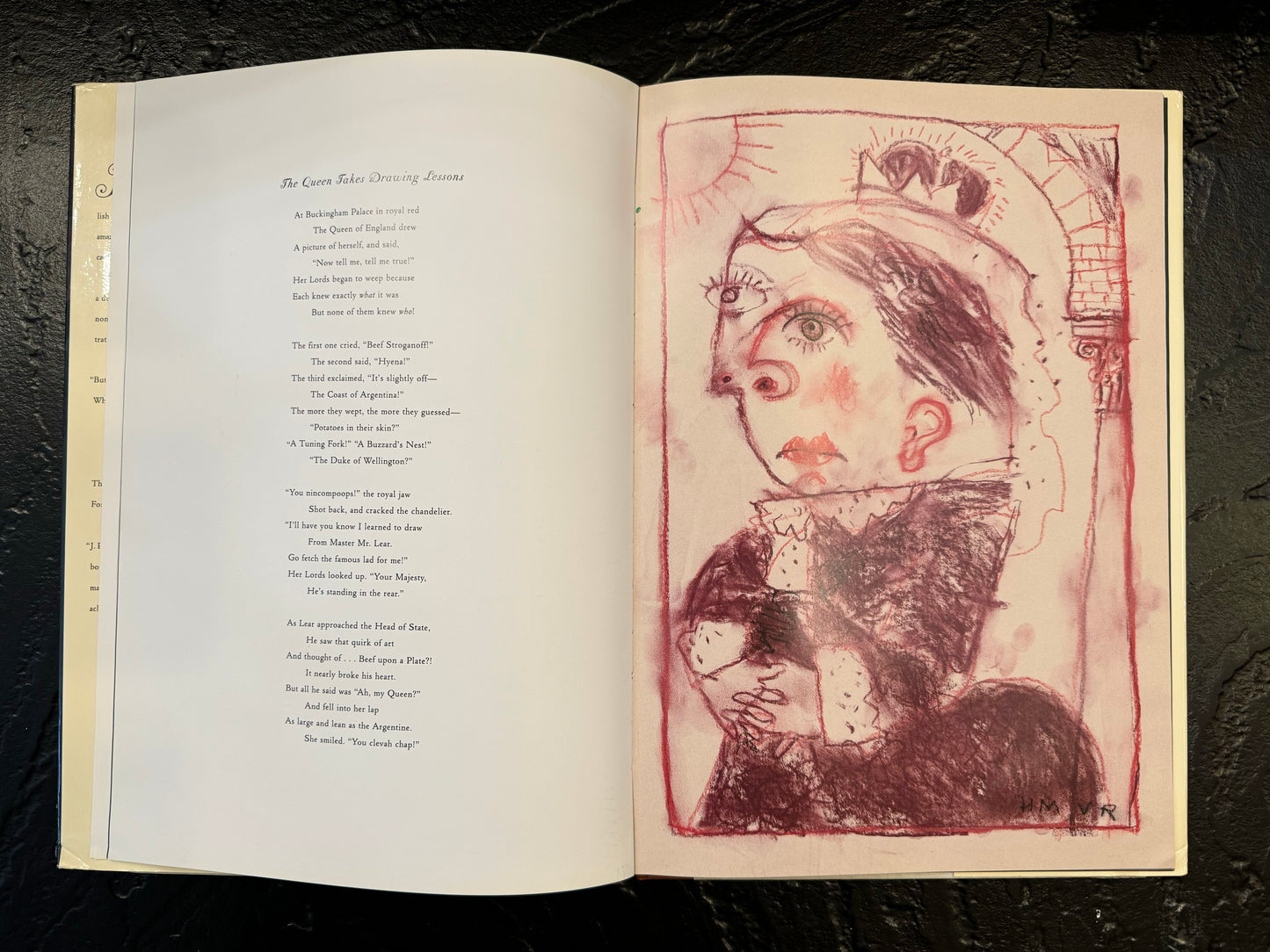 Vintage Boshblobberbosh Runcible Poems for Edward Lear Hardcover Book | First Edition