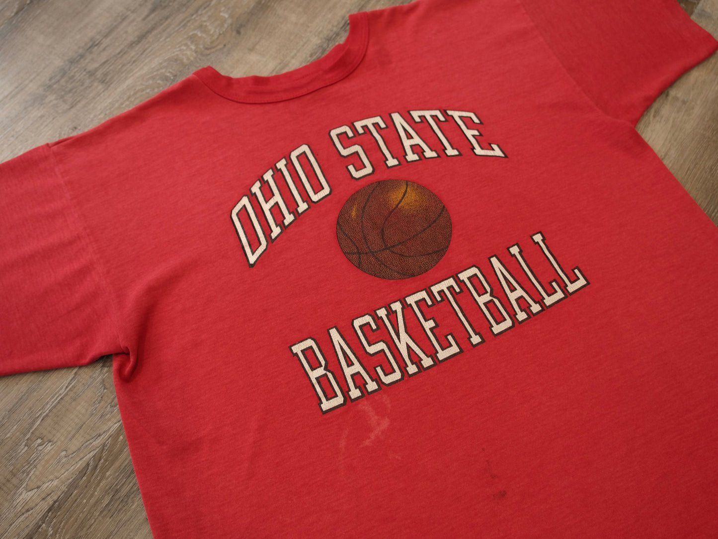 Vintage 1990s Champion Ohio State Basketball Tee | XL