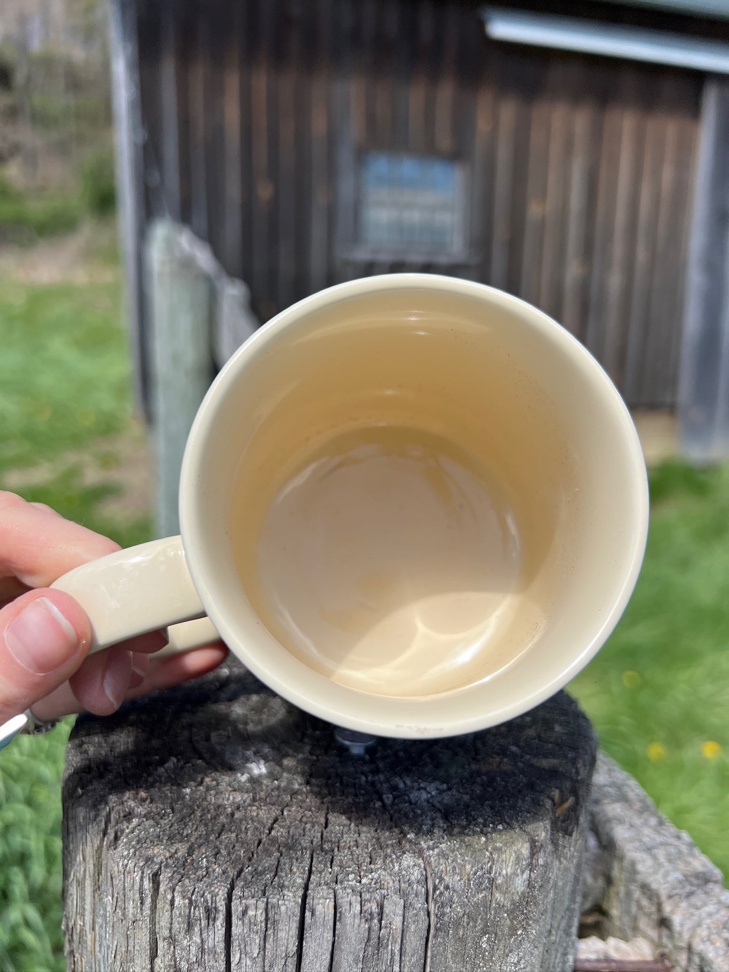 Vintage Eddie Bauer Fishing Mug