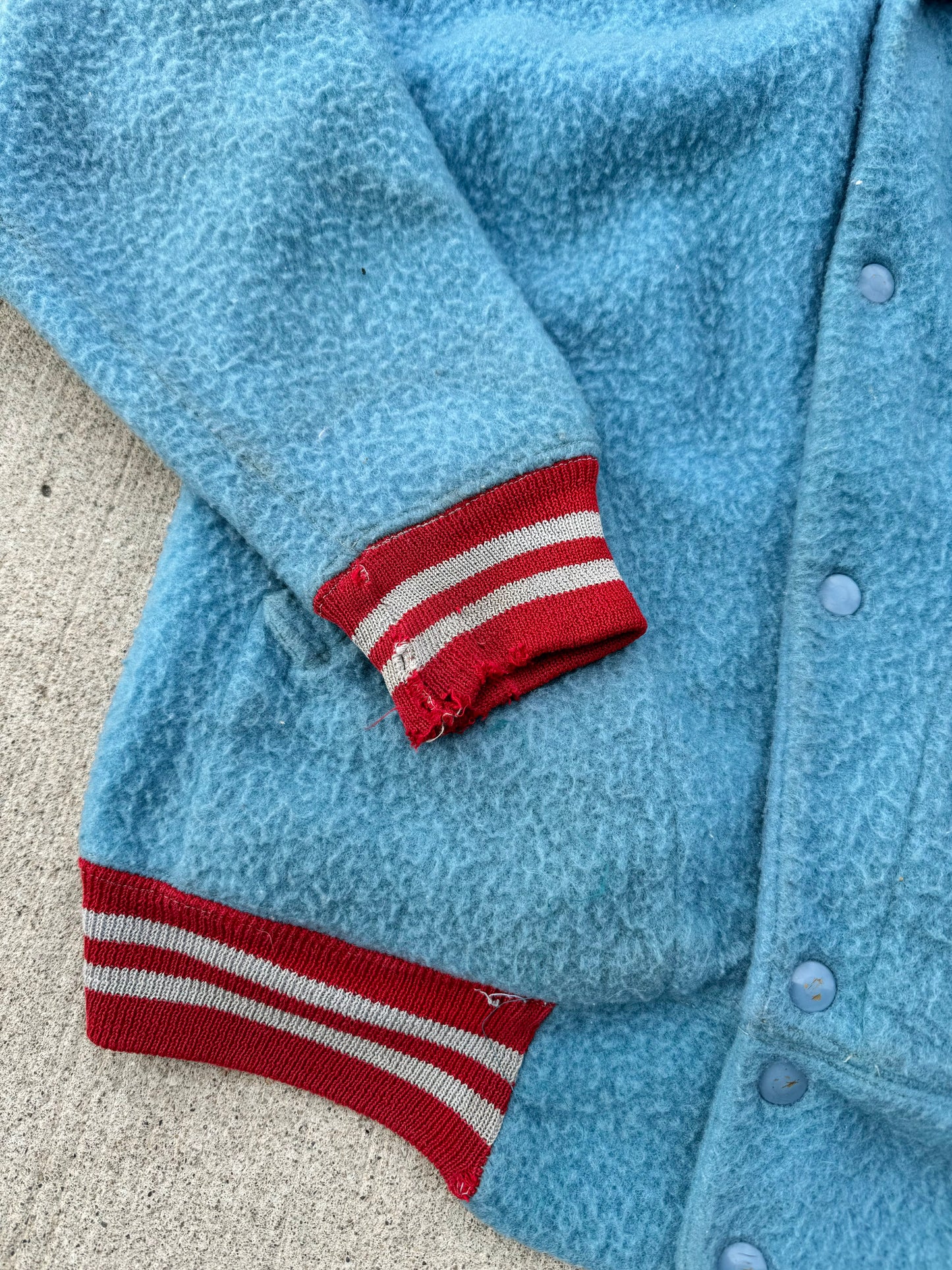 Vintage 1970s Champion St. Joseph Vikings Varsity Jacket | Small
