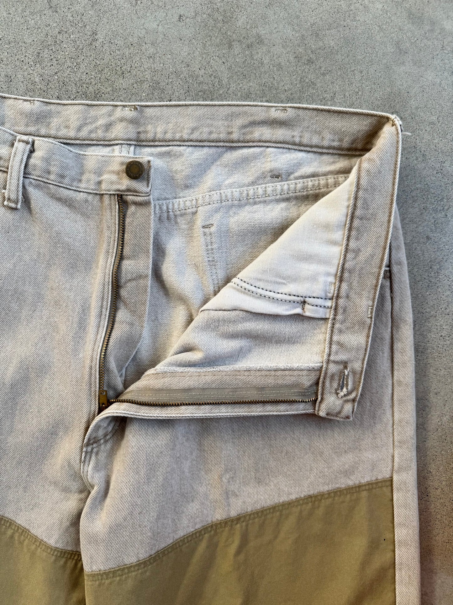 Vintage 1990s Wrangler Rugged Wear Double Knee Brush Pants | Waist 38”