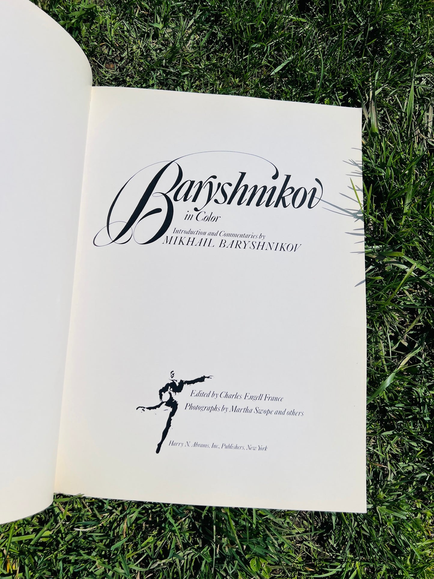 Vintage 1980s Baryshnikov Ballet Picture Book