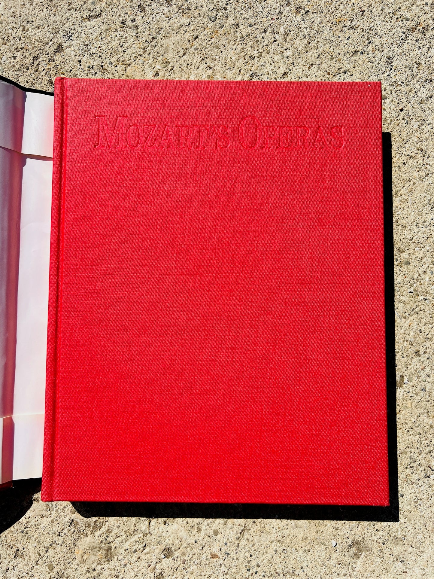 Vintage 1980s Mozart’s Operas Book