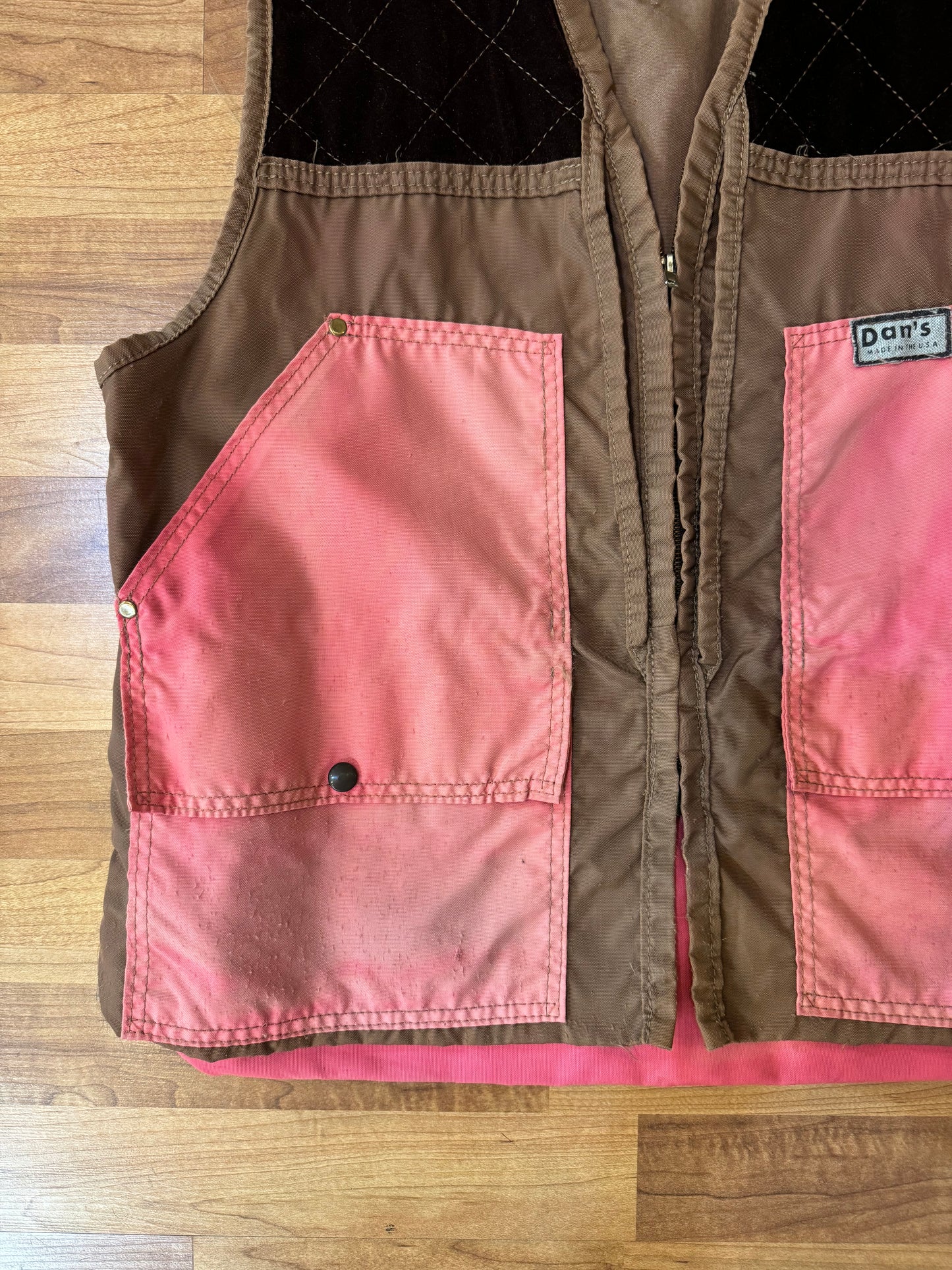 Vintage 1970s/80s Dan’s Briar Proof Hunting Vest | L/XL