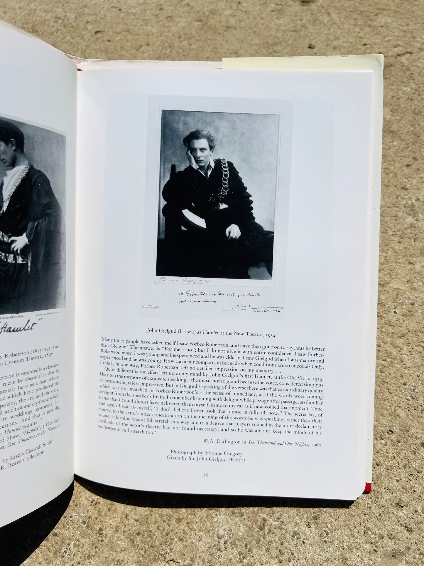 Vintage The Theatre Museum Hardcover Book