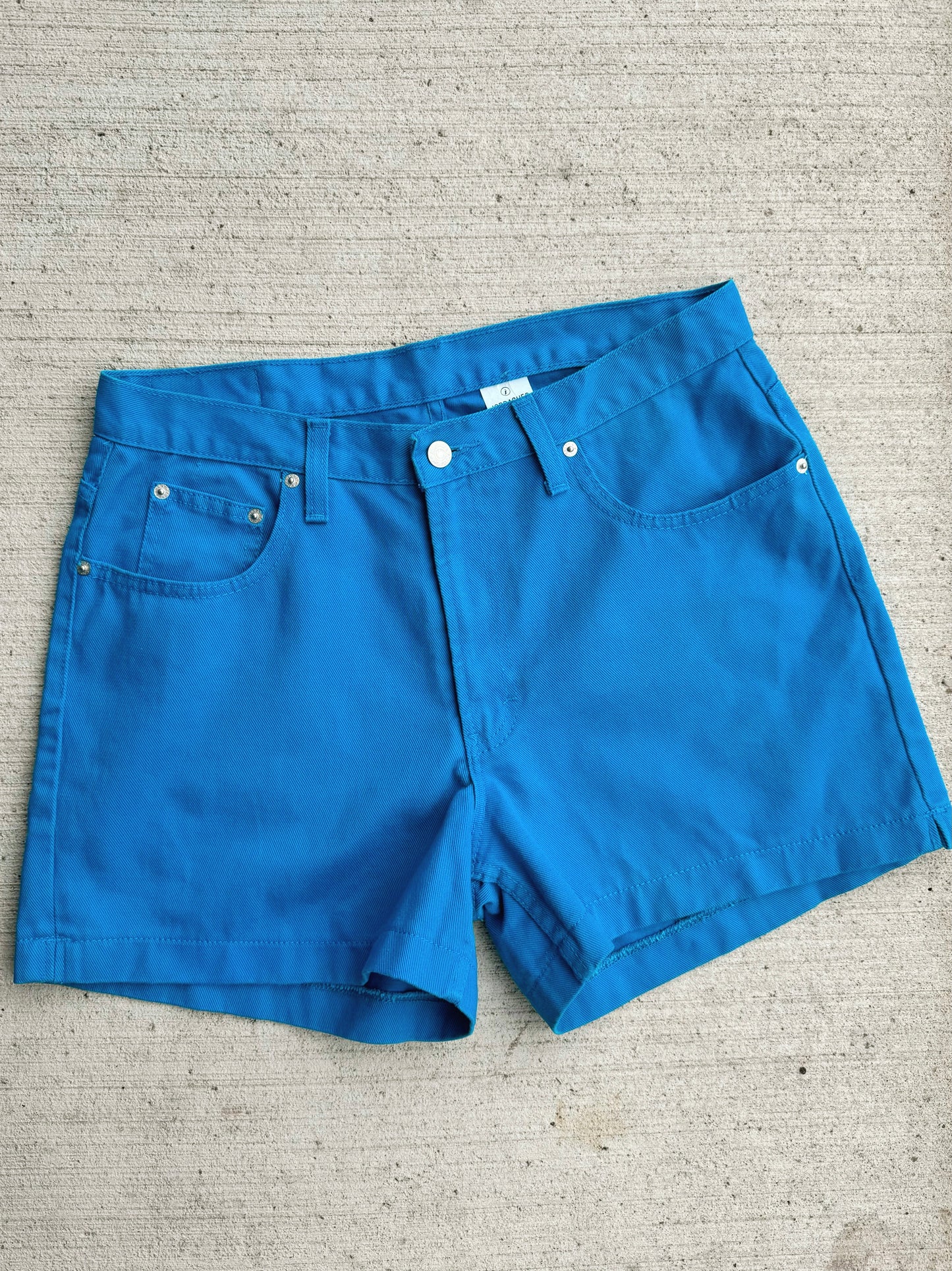 Vintage 1980s/90s Jordache Blue Twill Shorts | Large