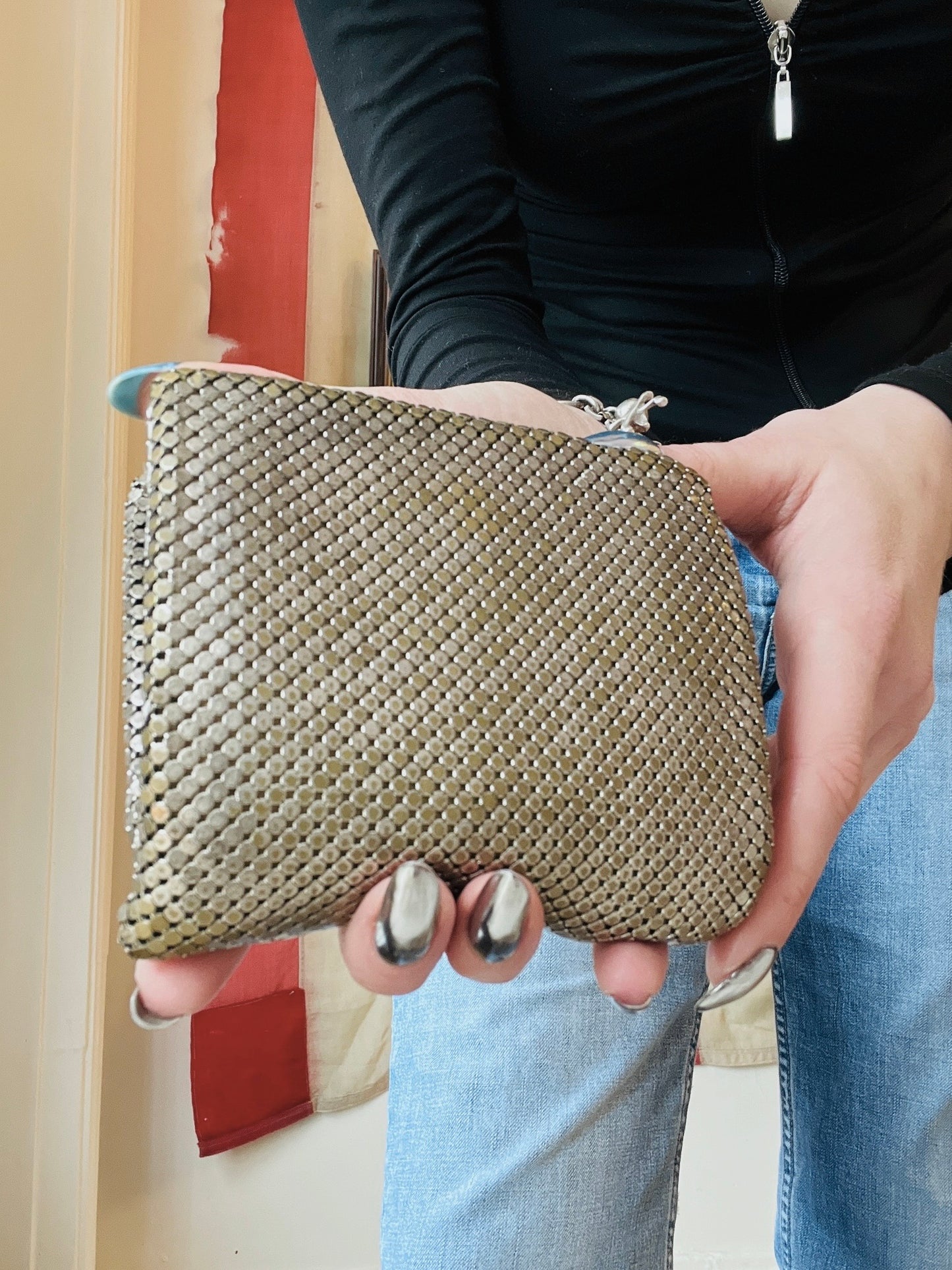 Vintage 1950s Whiting & Davis Chainmail Wallet
