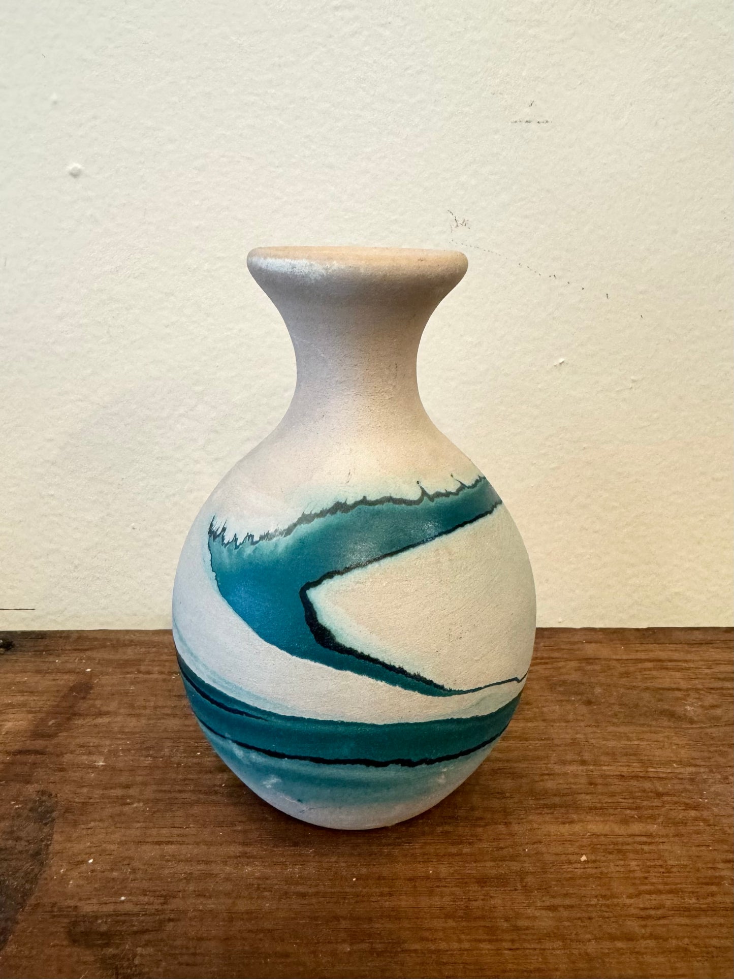 Vintage Nemadji Pottery Small Vase