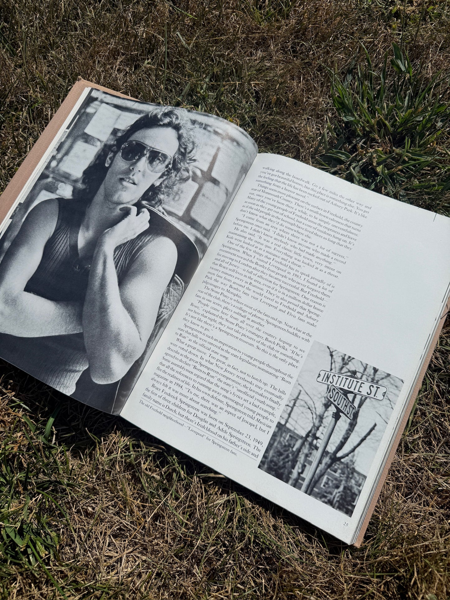 Vintage 1980s Rolling Stone Bruce Springsteen Book