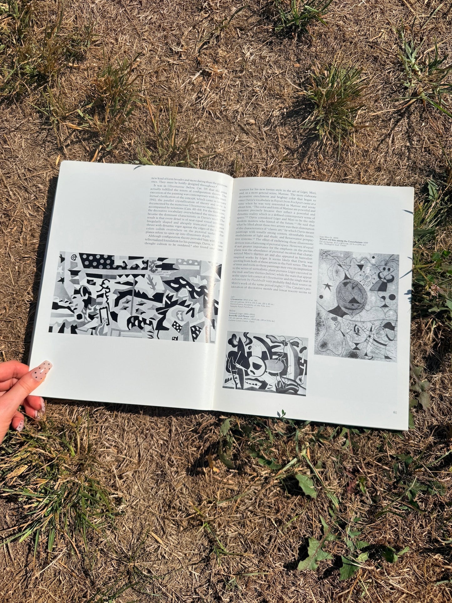 Vintage 1970s Stuart Davis: Art & Art Theory Exhibition Book