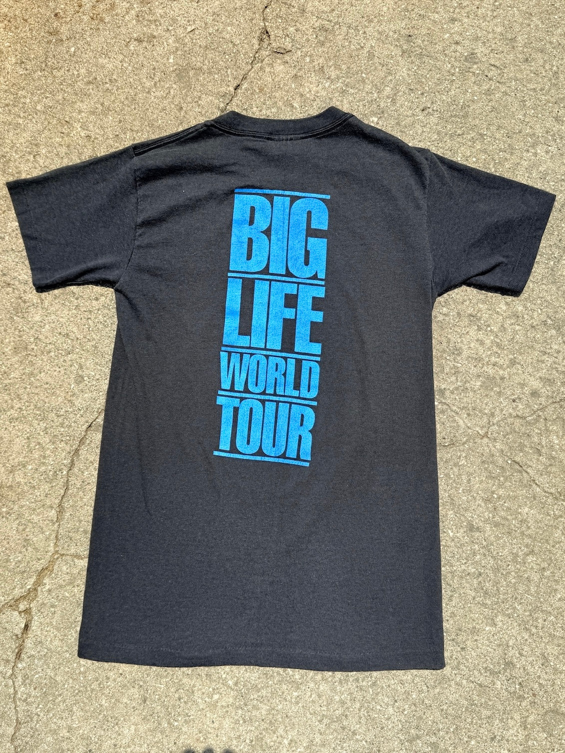 Vintage 1980s Night Ranger Big Life Tour Graphic Tee | Medium